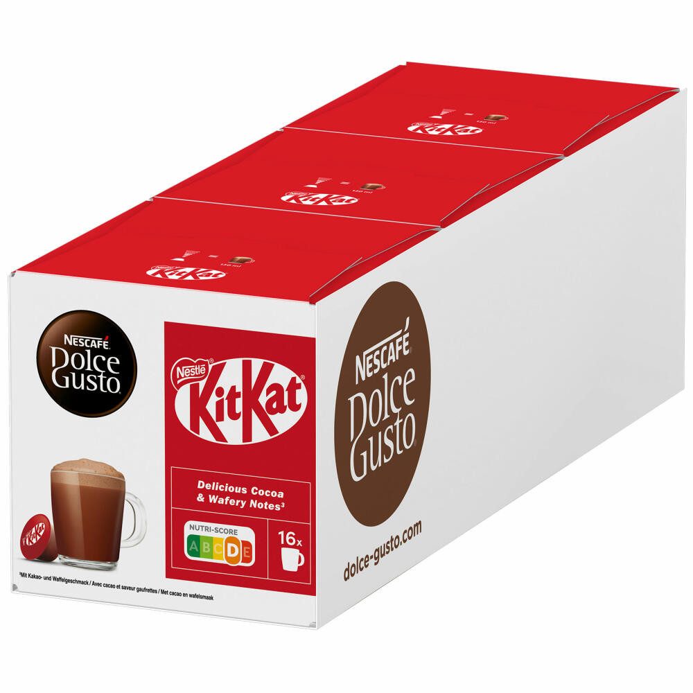 NESCAFÉ® Dolce Gusto® Kakao KitKat 3er Set, 3 x