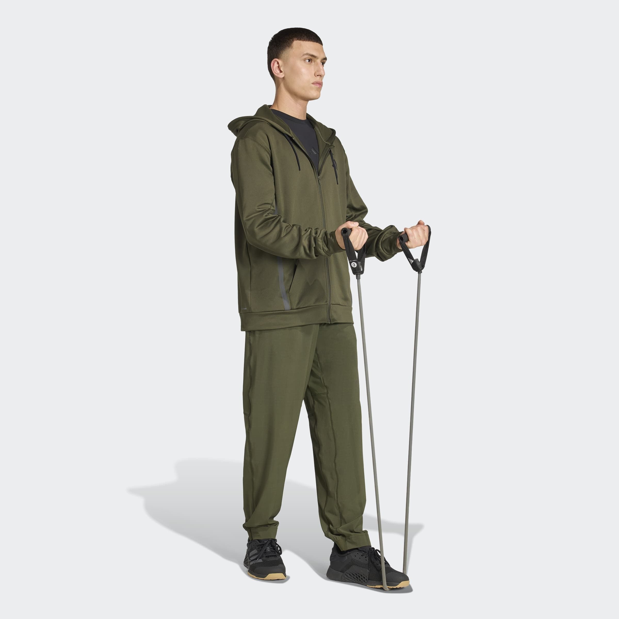 adidas Performance Sporthose TRAIN ESSENTIALS TRAINING WOVEN (1-tlg)