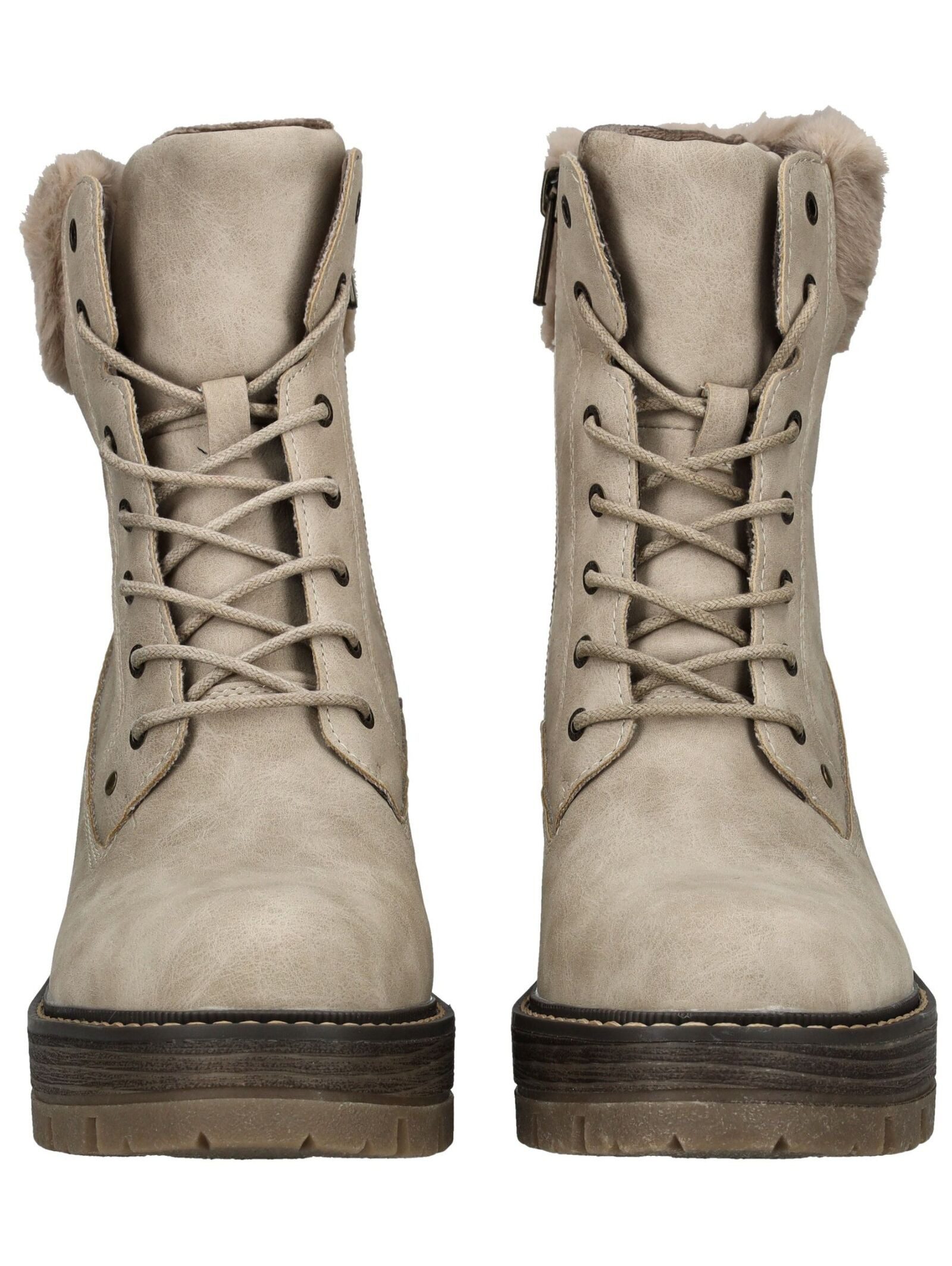 Mustang Shoes Mustang Shoes Stiefelette Lederimitat/Textil High-Heel-Stiefelette