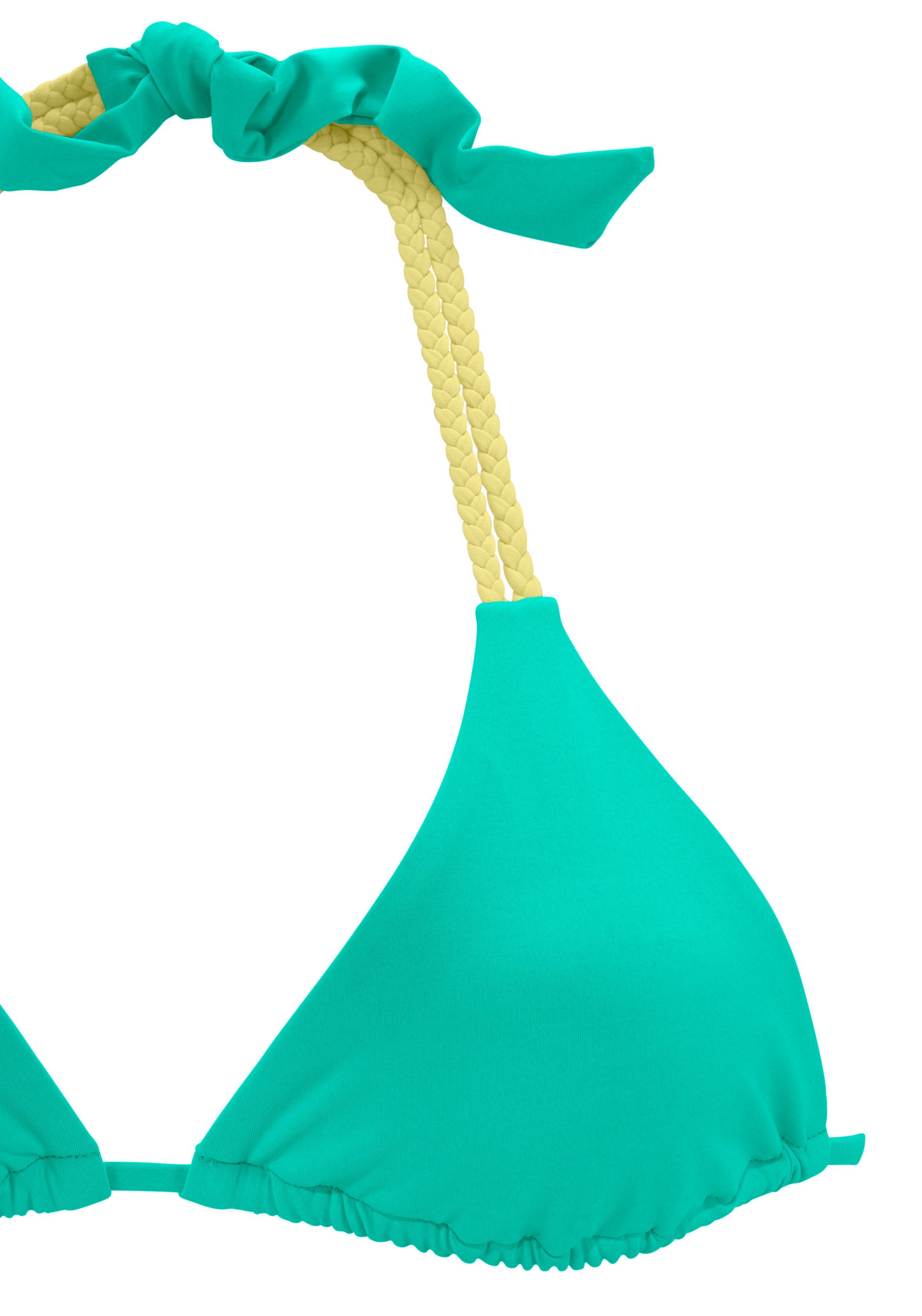 Venice Beach Triangel-Bikini-Top Anna, mit geflochtenen Details – Bild 3 von 5