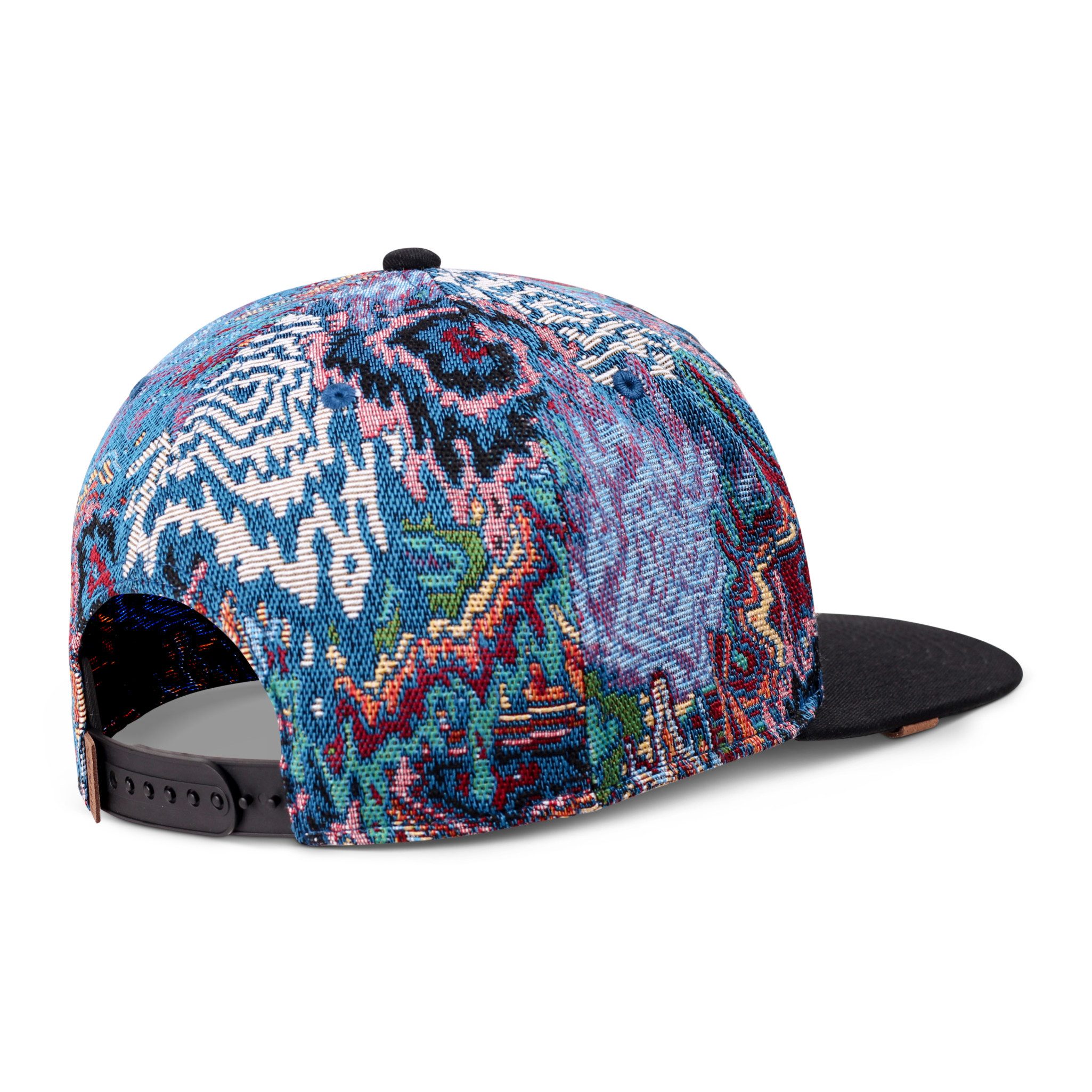 Djinns Snapback Cap Djinns 6 Panel Snapback Cap Colourexplo (Basecap, Basecap, Snapback Cap) Colourexplo Muster auf Schirm oder Front