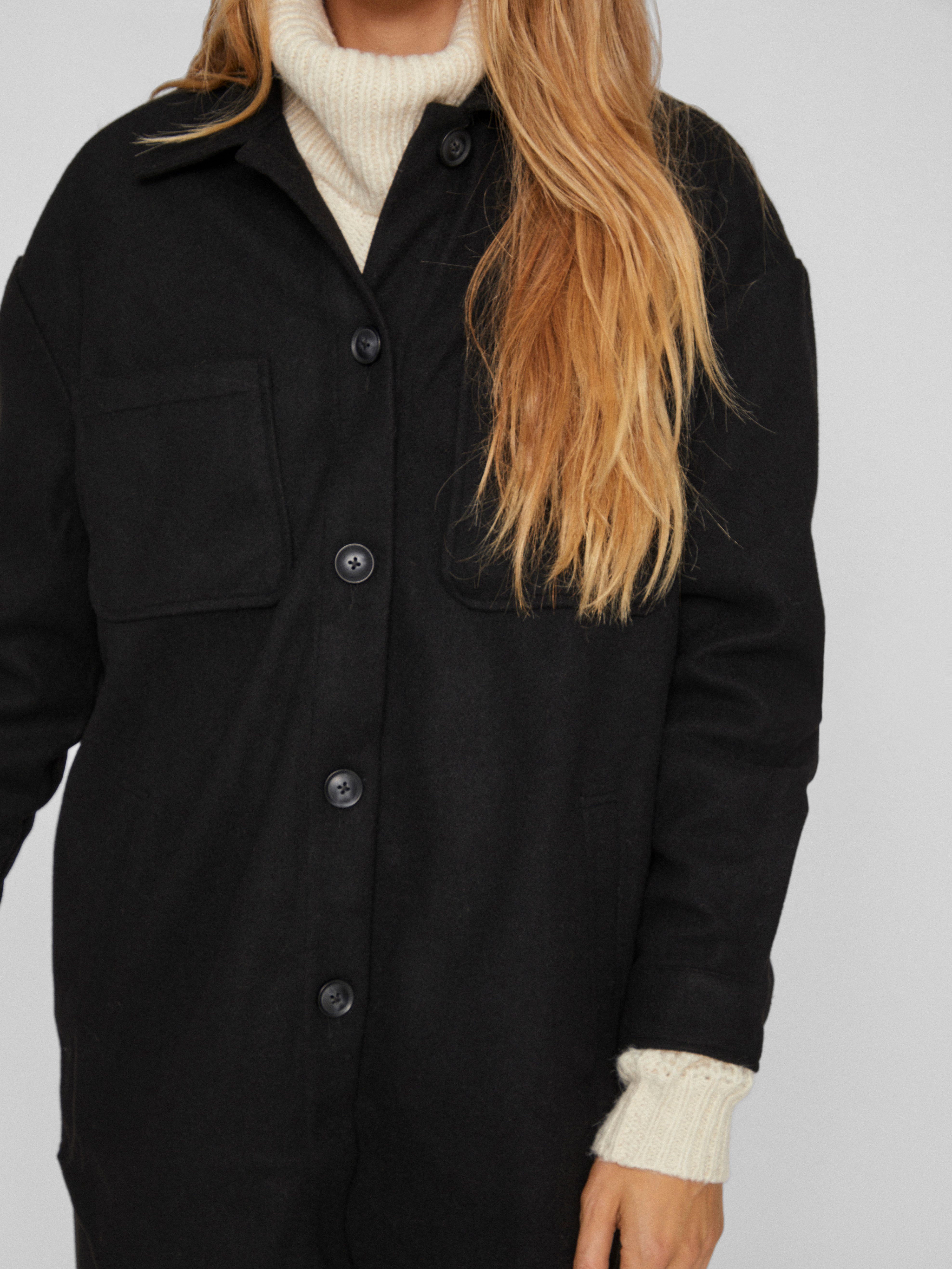 Vila Hemdjacke VIKIMMI SHIRT L/S JACKET - NOOS