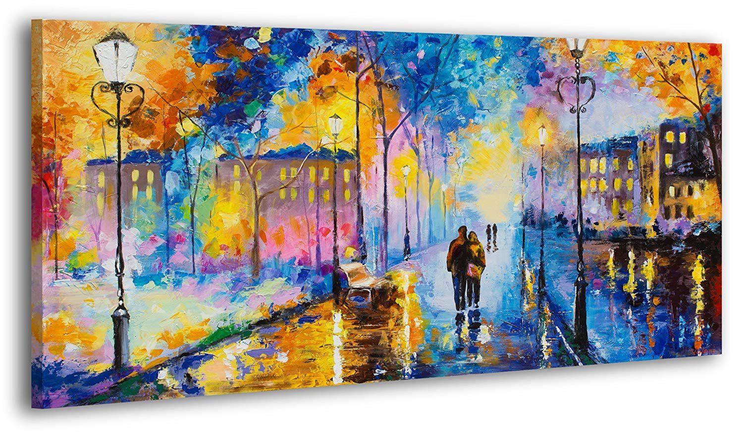 YS-Art Gemälde Romantischer Abend 142 günstig online kaufen