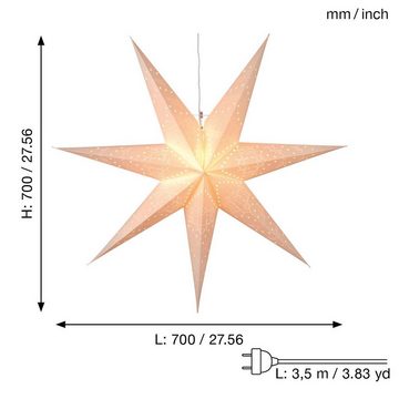 STAR TRADING LED Dekolicht Sensy, Star Trading Weihnachtsstern Sensy von Star Trading, 3D Papierstern We