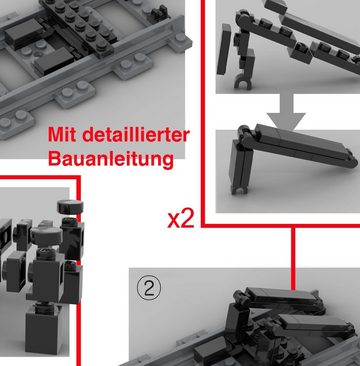 LEGO® Spielbausteine City Zubehör: Prellbock für Eisenbahnschienen