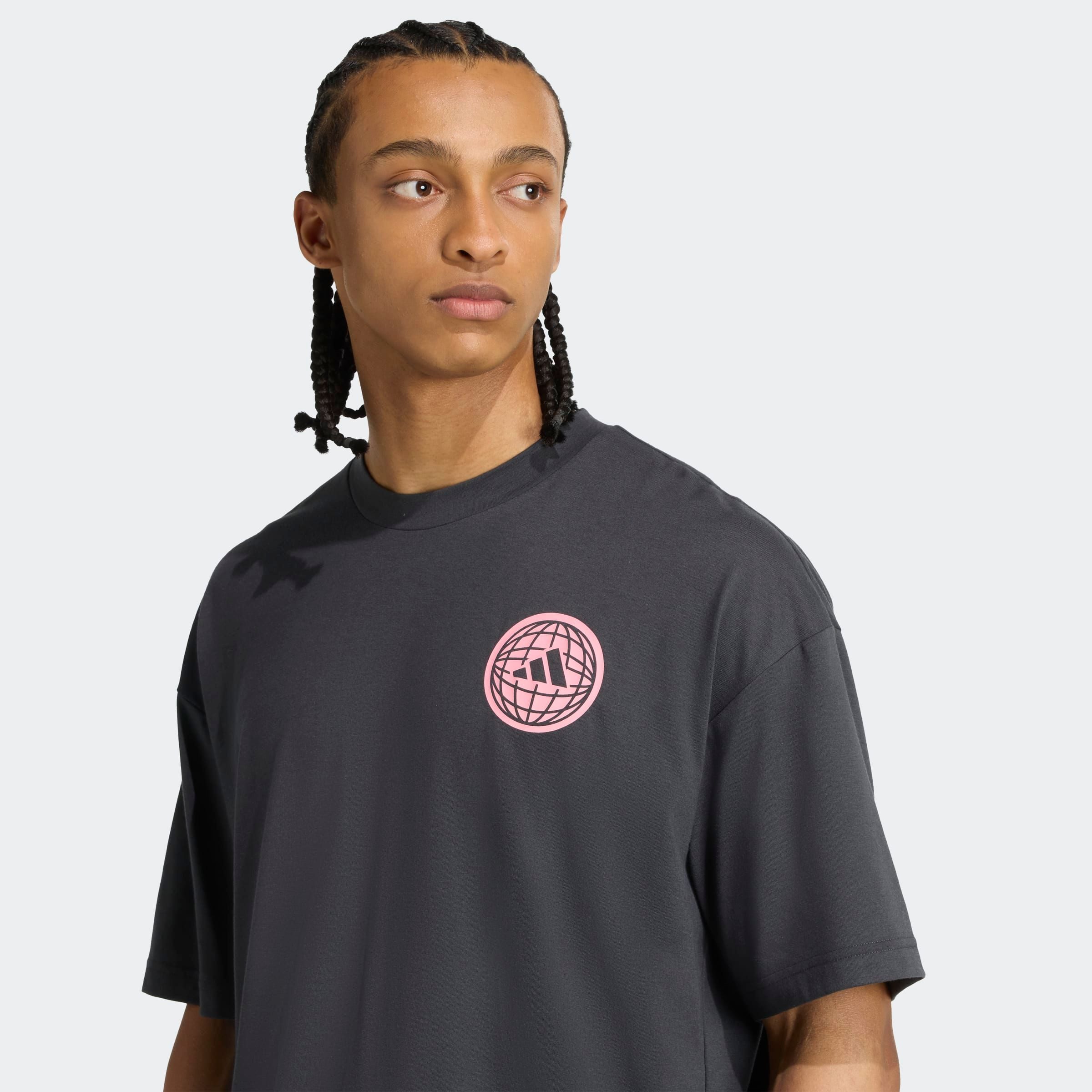 adidas Performance T-Shirt POWER GRAPHIC sportlicher Stil, kurze Ärmel, mit CLIMACOOL Technologie – Bild 3 von 5