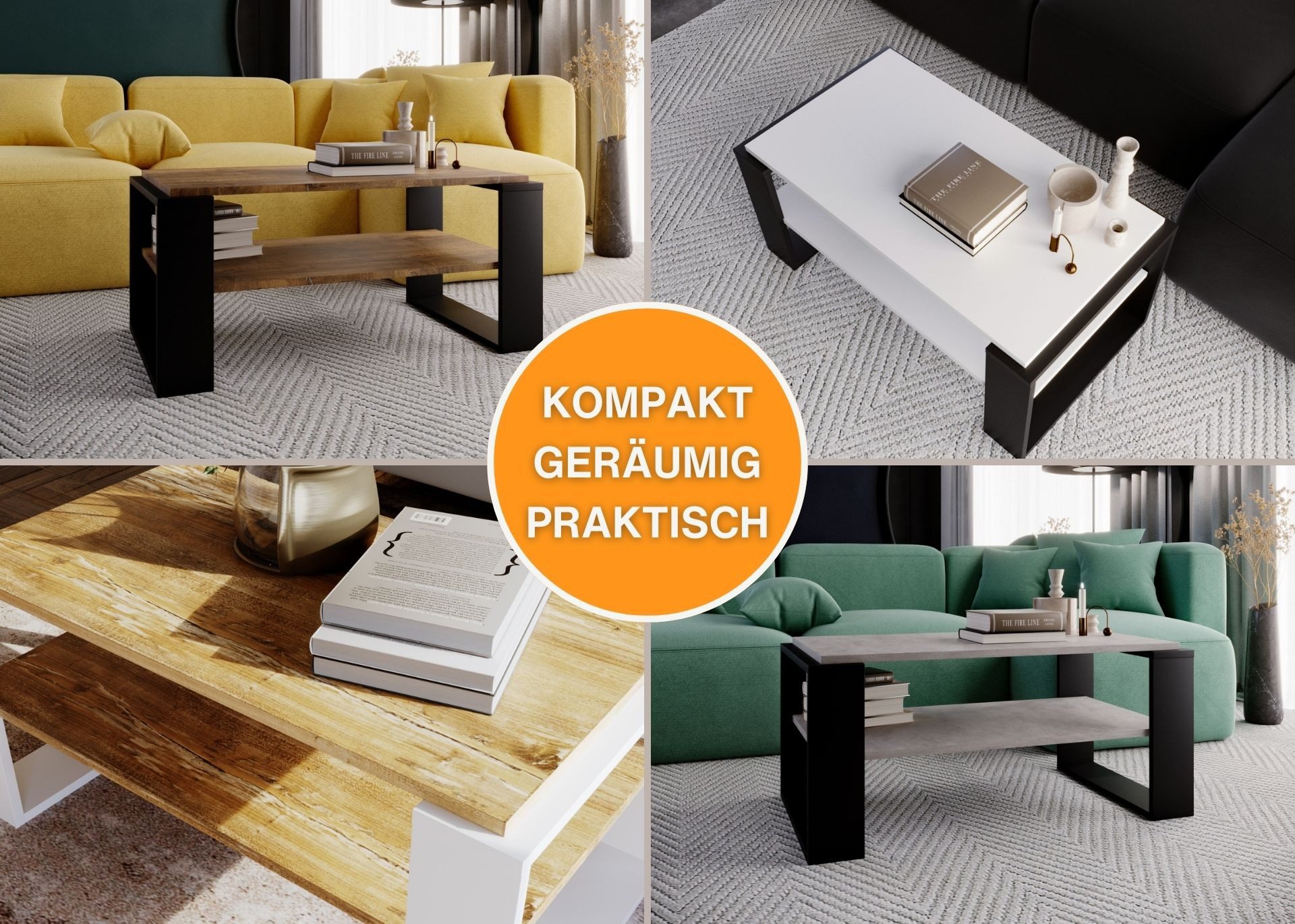 Raumhirsch Furniture Couchtisch Kaja96 modern & günstig online kaufen