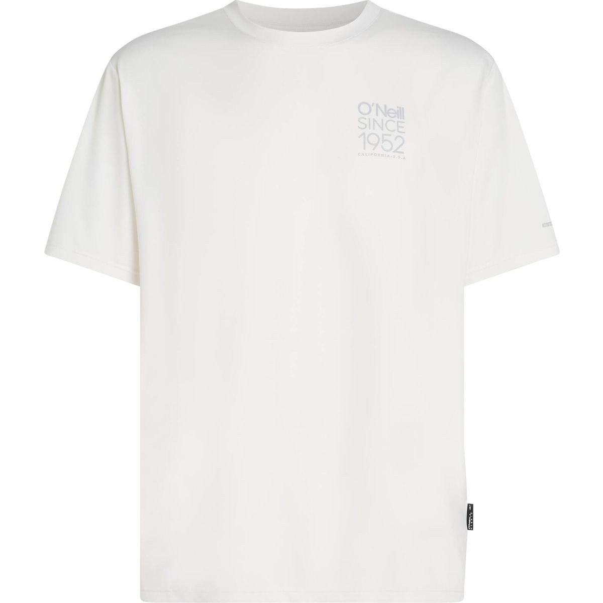 O'Neill Kurzarmshirt O'neill Hybrid UPF Polygiene Back Print T-shirt Vielseitiges T-Shirt mit UV-Schutz, feuchtigkeitsableitend und