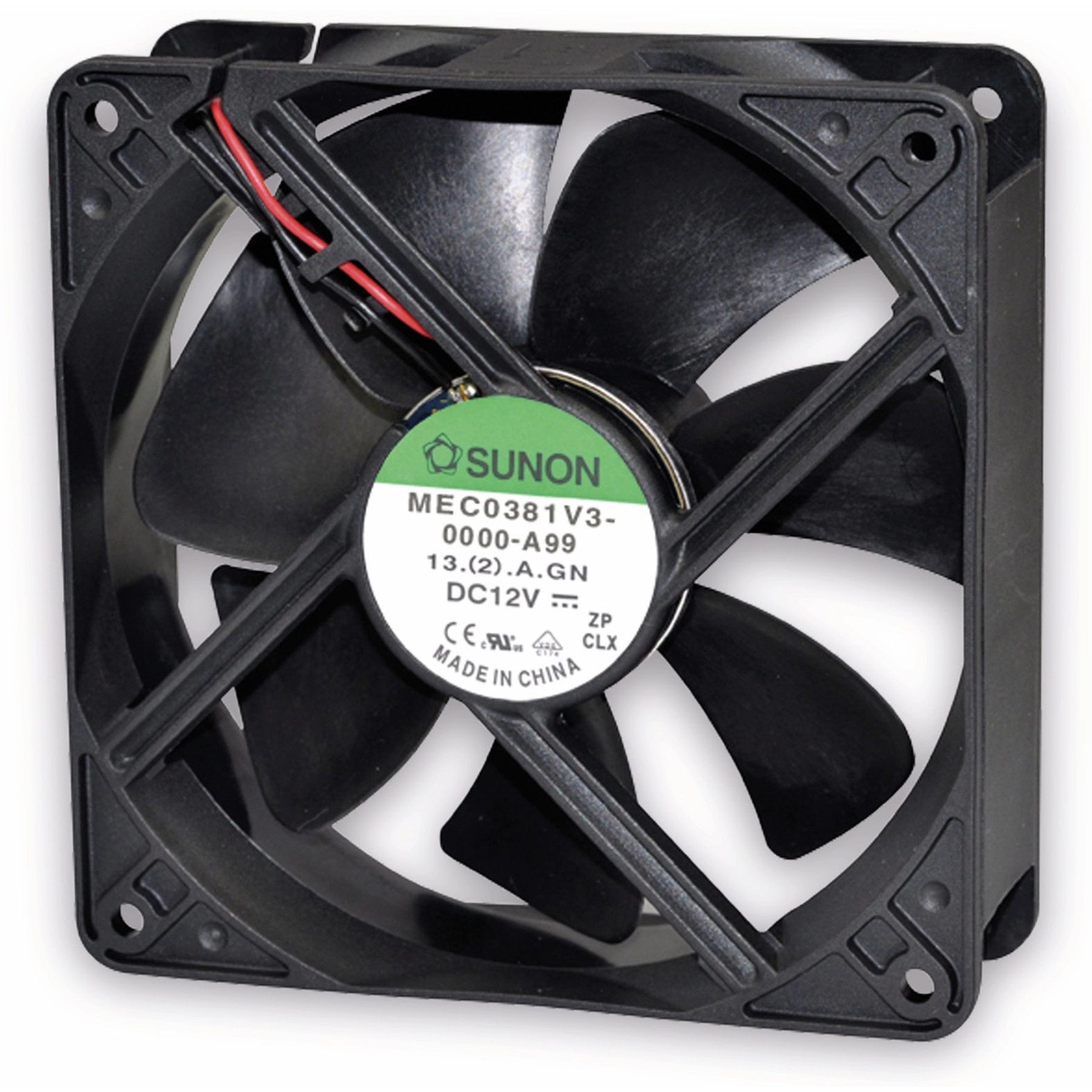 Sunon Gehäuselüfter SUNON Axiallüfter MEC0381V1-A99, 120x120x38 mm, 12 V-