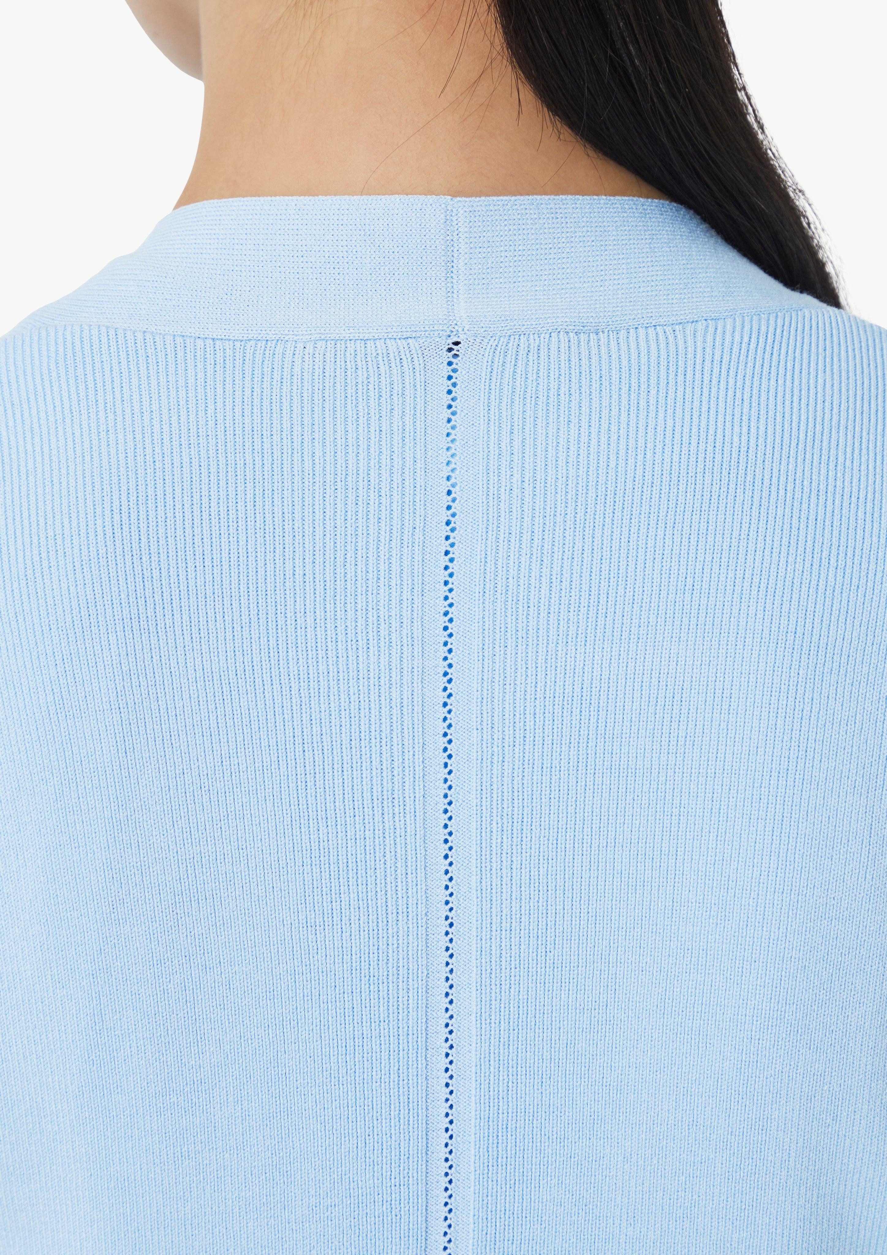 comma Strickjacke Feinstrick-Cardigan mit Ajour-Detail günstig online kaufen