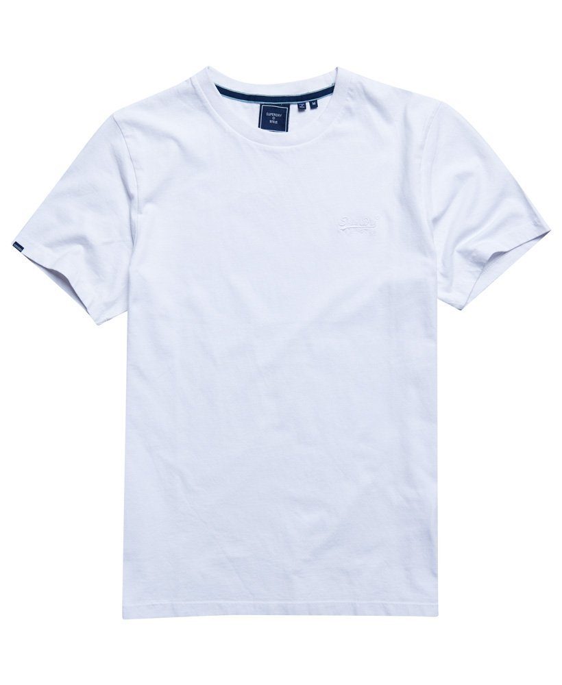 Superdry T-Shirt ESSENTIAL LOGO EMB TEE Optic/Optic