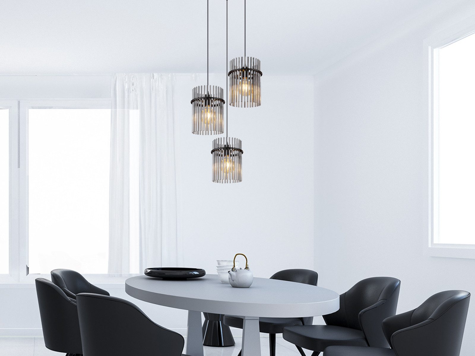 GLOBO LIGHTING LED Pendelleuchte, Dimmfunktion, LED günstig online kaufen