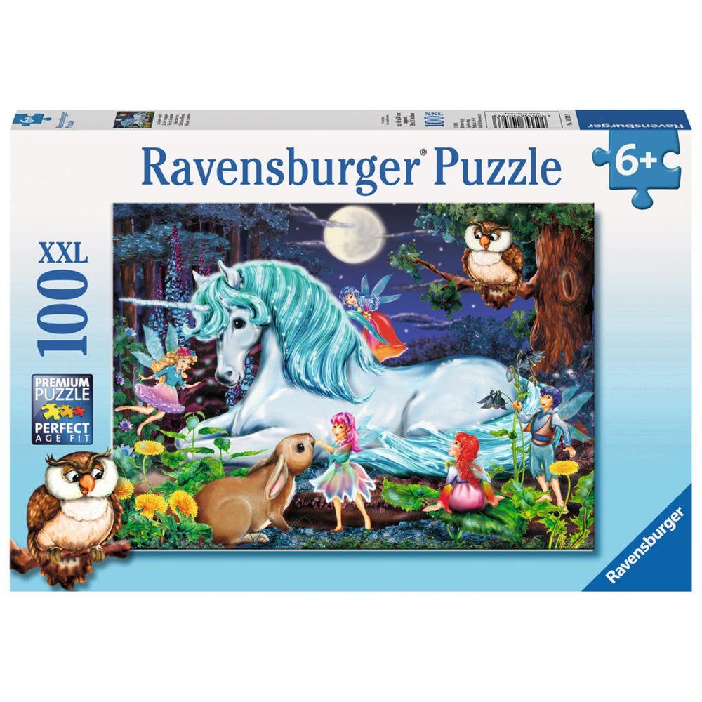 Puzzleteile 100 Ravensburger Puzzle Im Zauberwald,