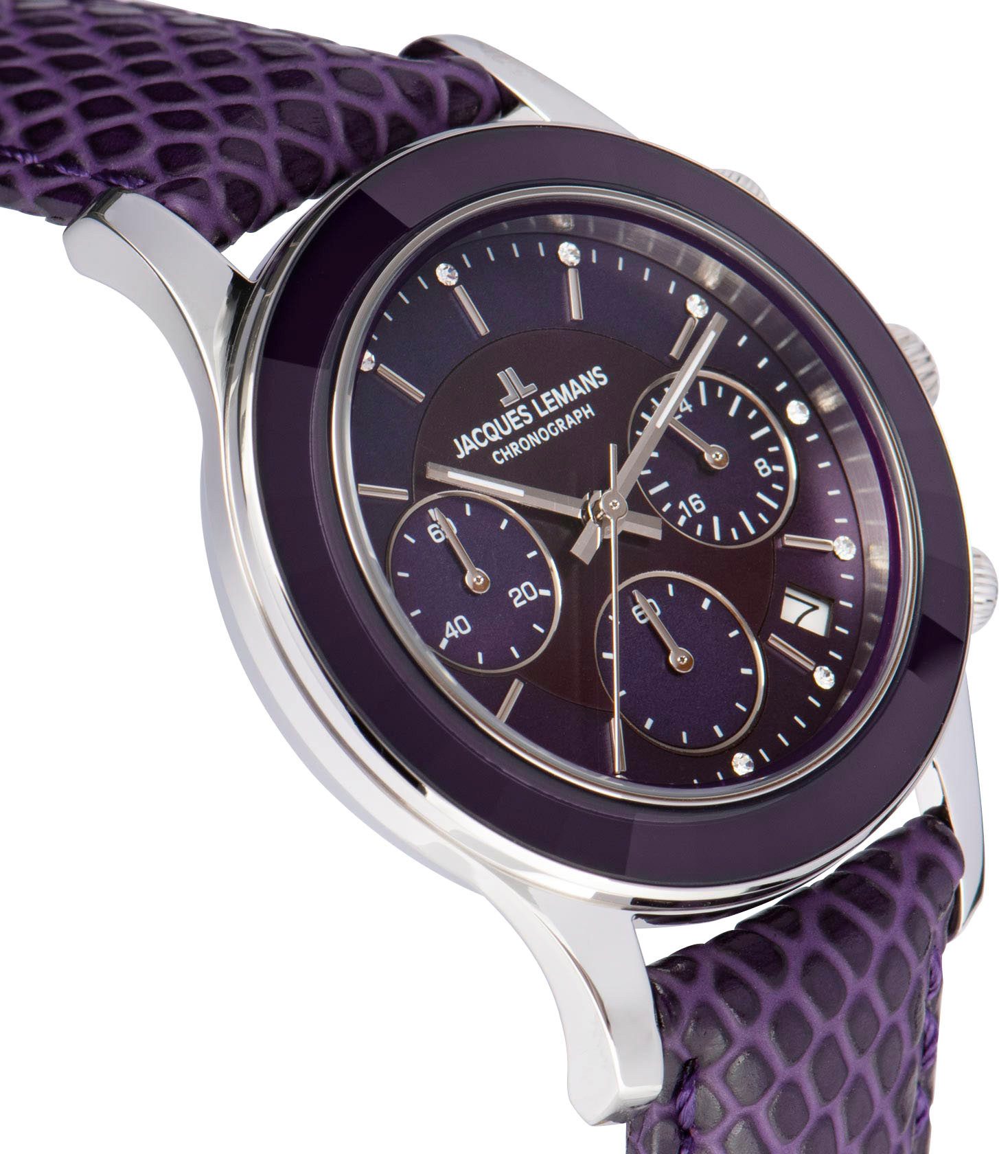 Jacques Lemans Chronograph Venice 1-2151J, Armbanduhr, günstig online kaufen