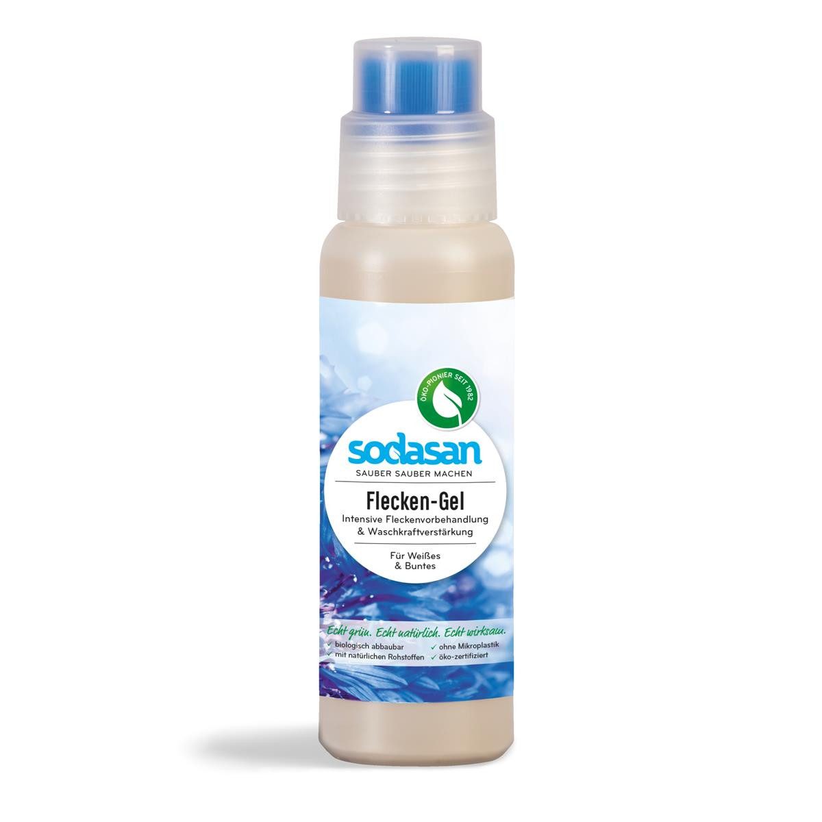 Sodasan Sodasan Flecken-Gel 0,2L intensive Fleckenvorbehandlung (1er Pack) Fleckentferner