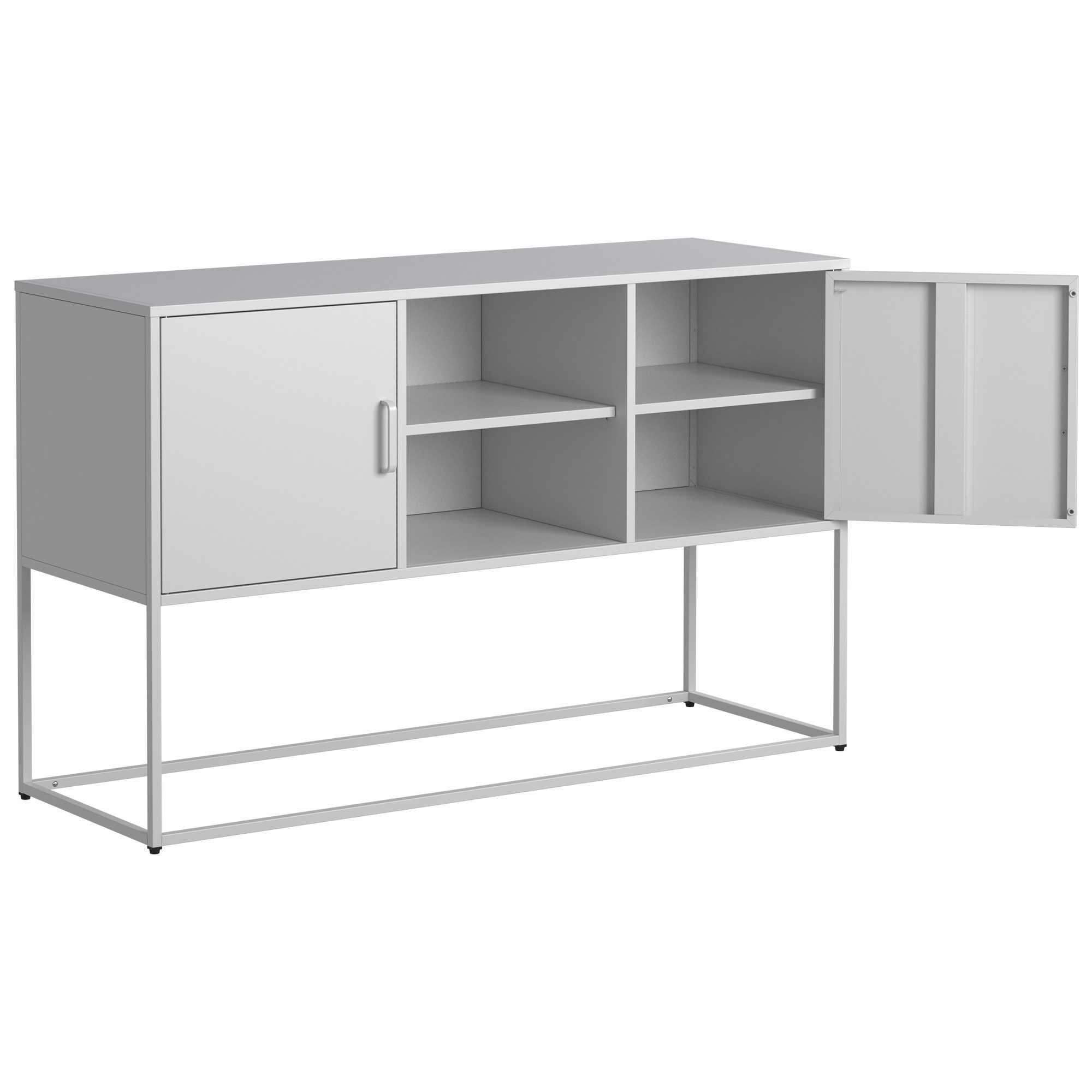 bizoemade Sideboard Modernes Buffet-Schränkchen mit 2 Türen und Einlegeböde günstig online kaufen