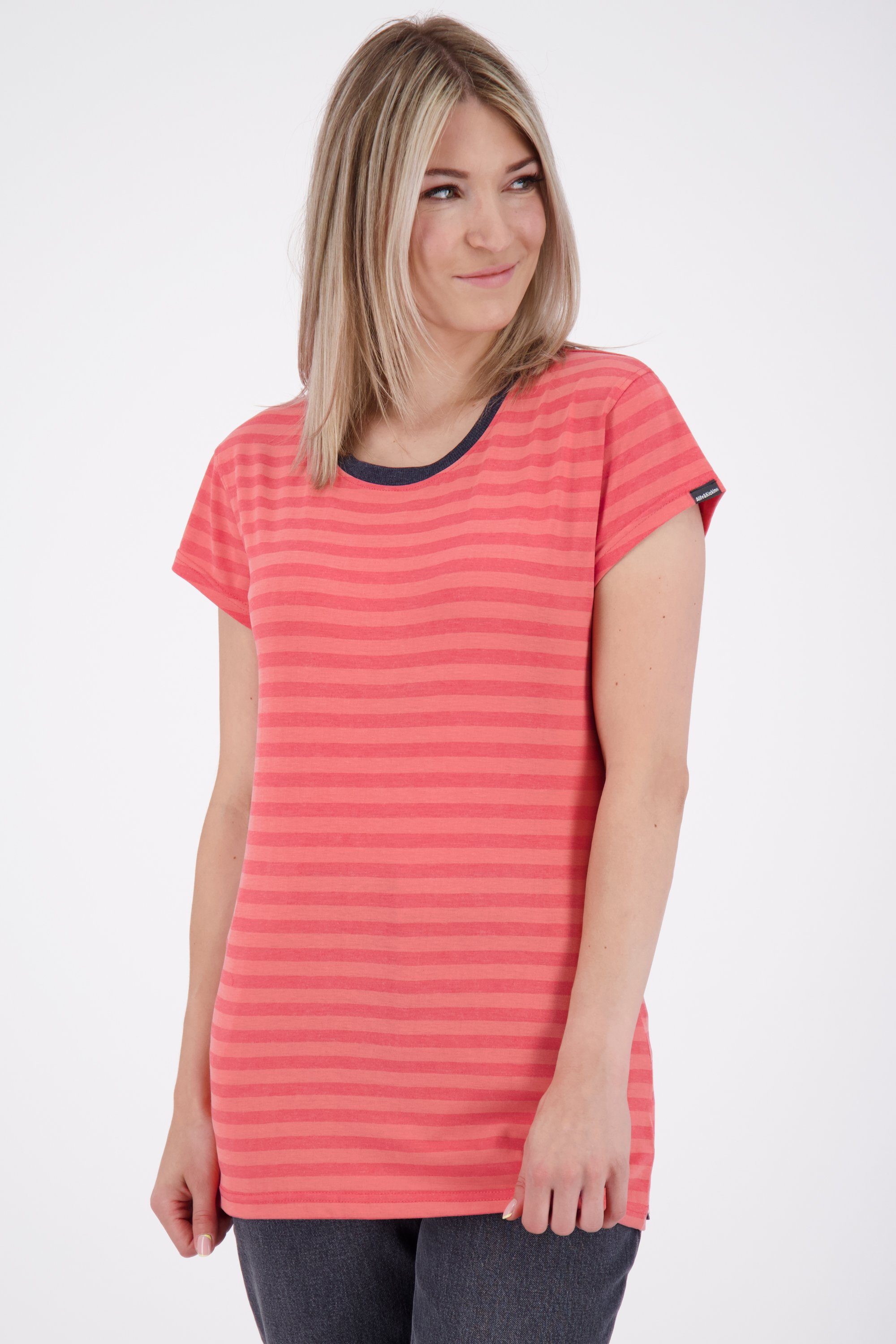 Z Alife T-Shirt Damen & Shirt Kickin coral T-Shirt AmandaAK