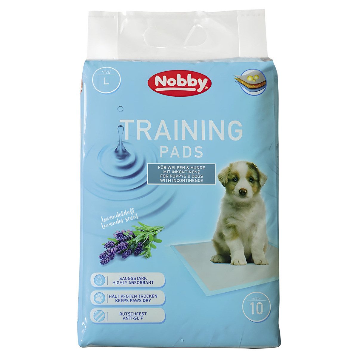 Nobby Hundetoilette Training Pads Lavendel