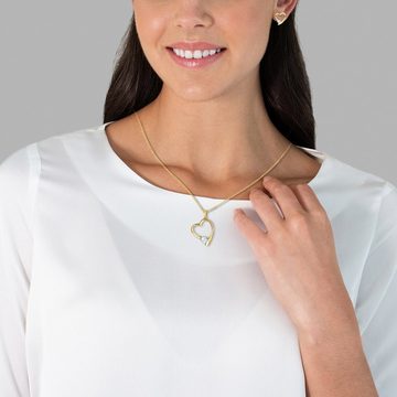 Rafaela Donata Schmuckset Halskette + Ohrstecker (3-tlg), verziert mit Kristallen von Swarovski®