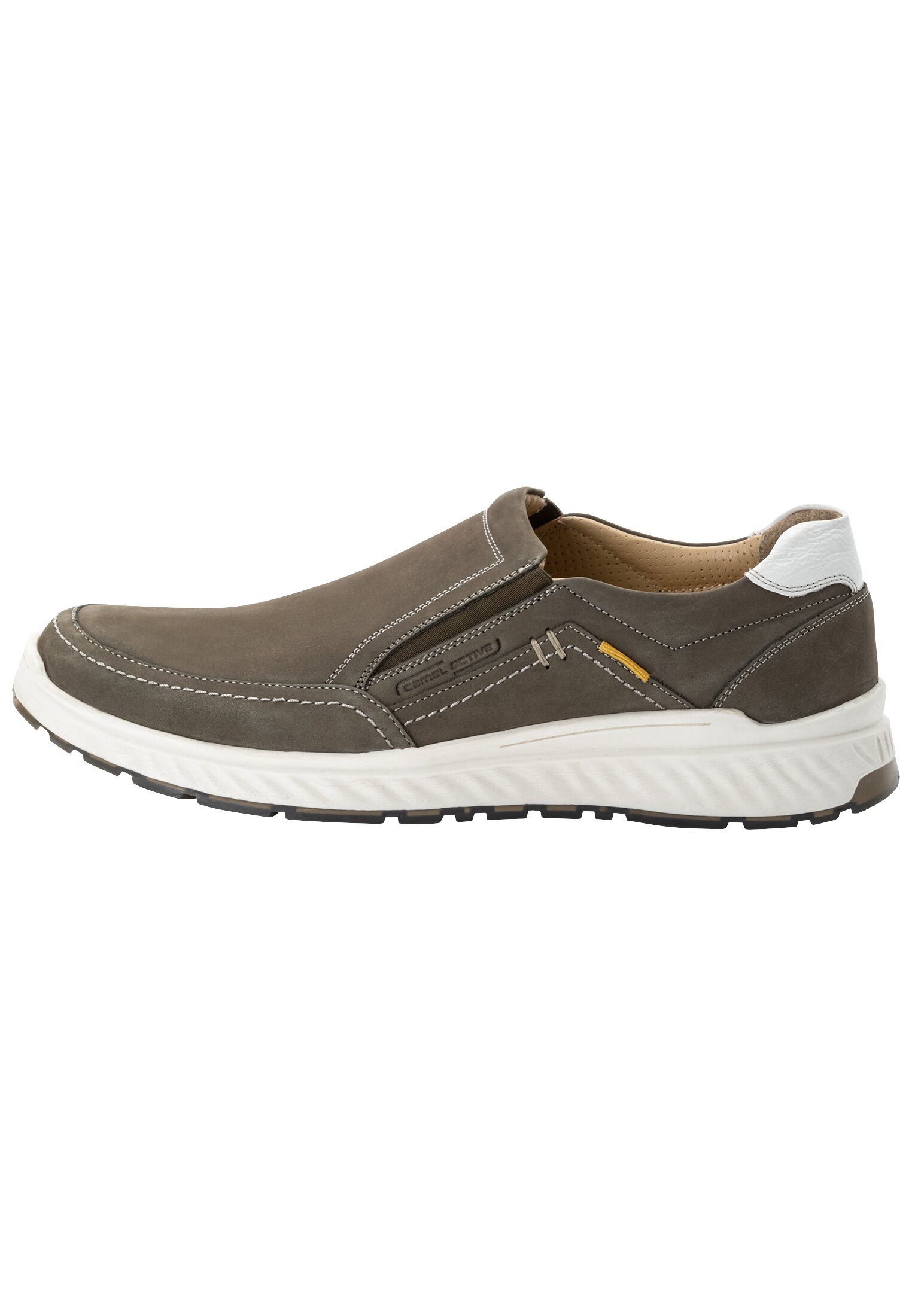 Camel Active Manitou 12 Herren Slipper - Bequeme Halbschuhe In Grün