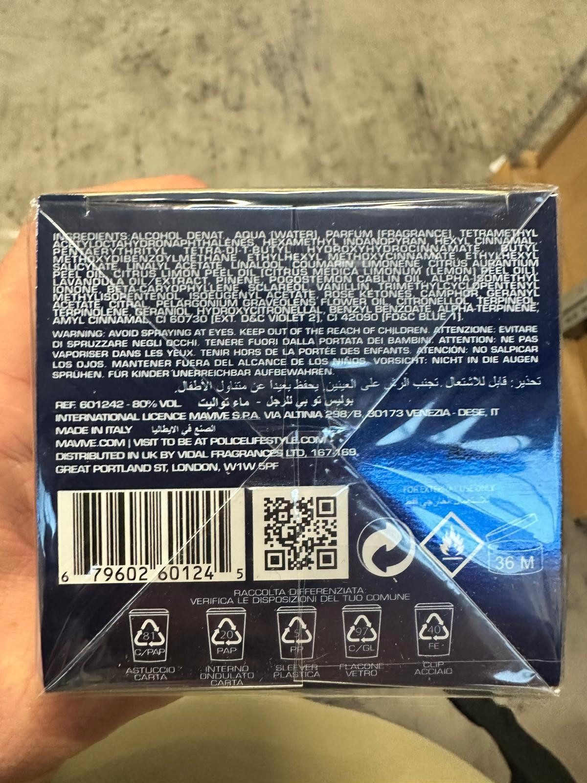 Police Eau de Toilette To Be For Men, Glasflakon, Parfüm EDT, Herrenduft