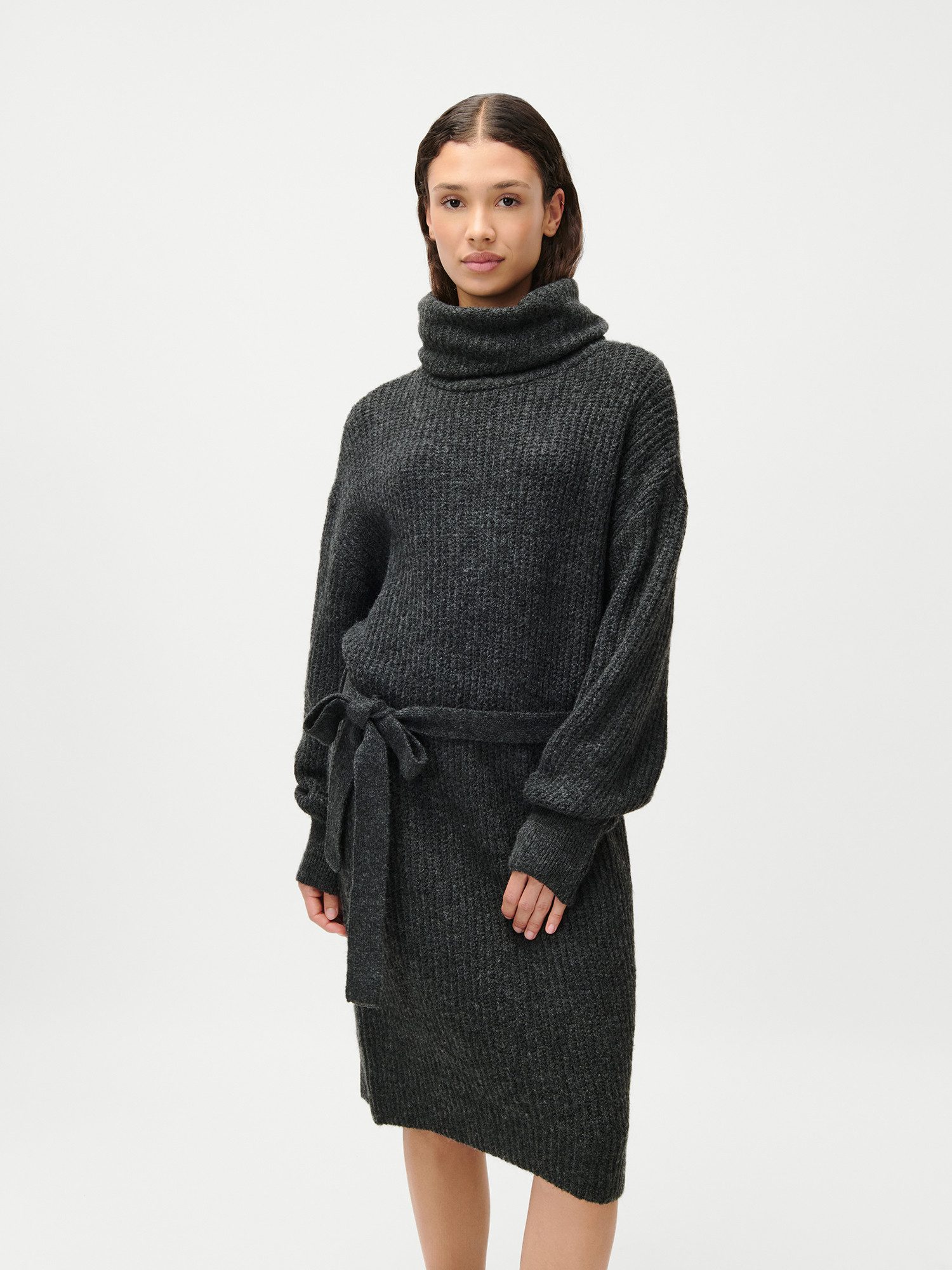 LeGer Strickkleid Colleen, LeGer by Lena Gercke Regular fit mit Rundhalsaus günstig online kaufen