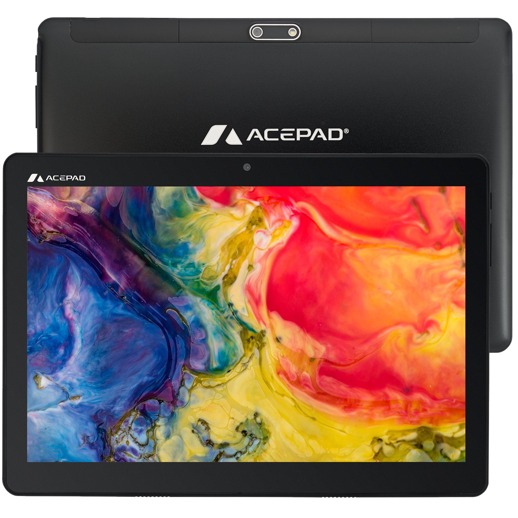 A145 4G (LTE), 128 Octa-Core, 1920x1200) Ram, 10", FHD (10.1", GB Tablet Android, Acepad Schwarz GB, Wi-Fi, Full-HD 6 v2024