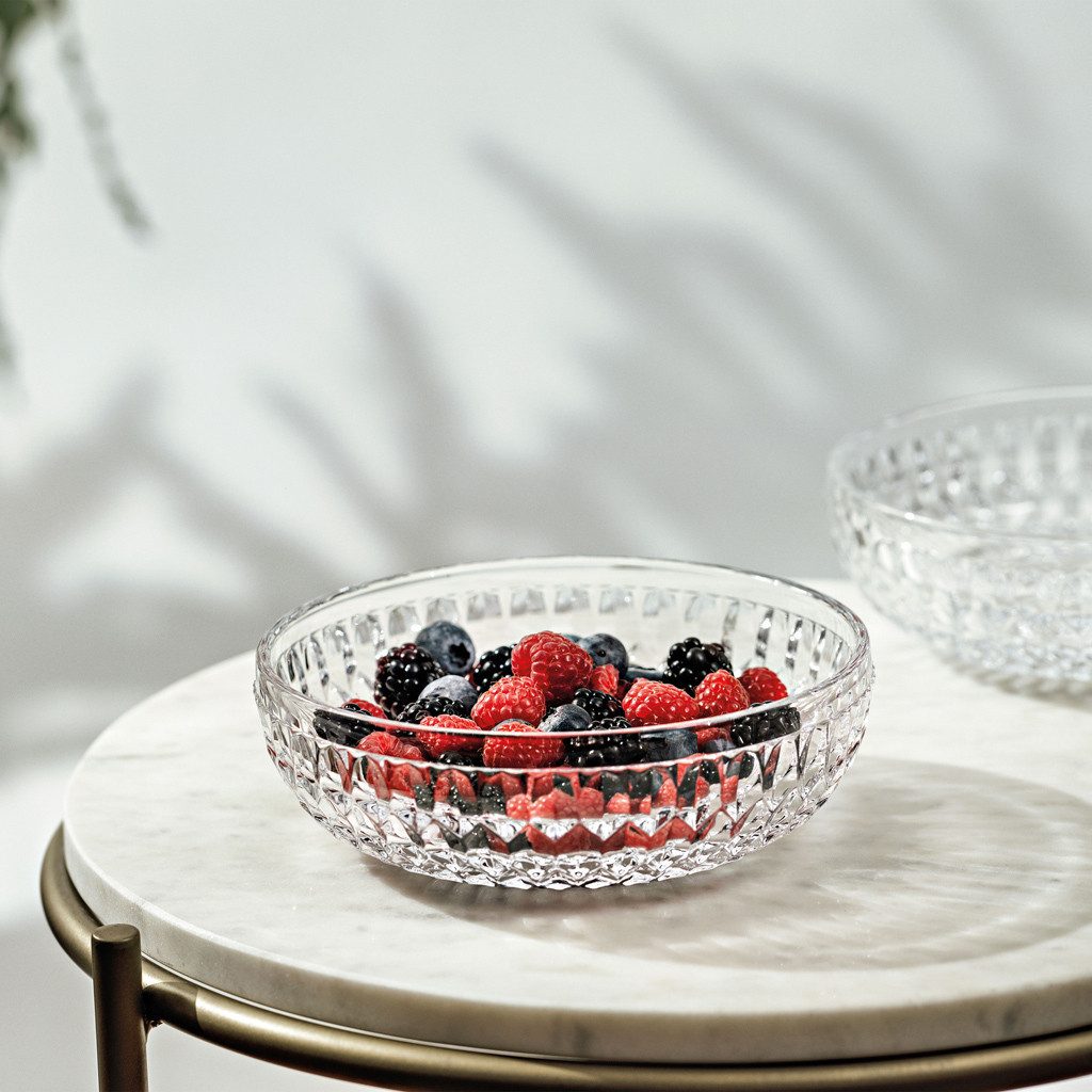 Villeroy & Boch Servierschüssel Boston Bol, 500 ml, klar, Glas, (1-tlg), Kristallglas, spülmaschinenfest, Made in Germany
