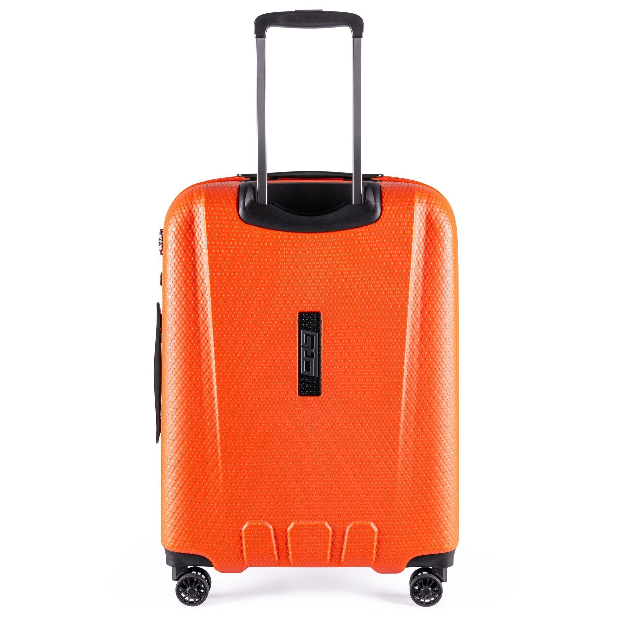 neonorange Polycarbonat GTO Rollen, Hartschalen-Trolley 5.0, EPIC 4