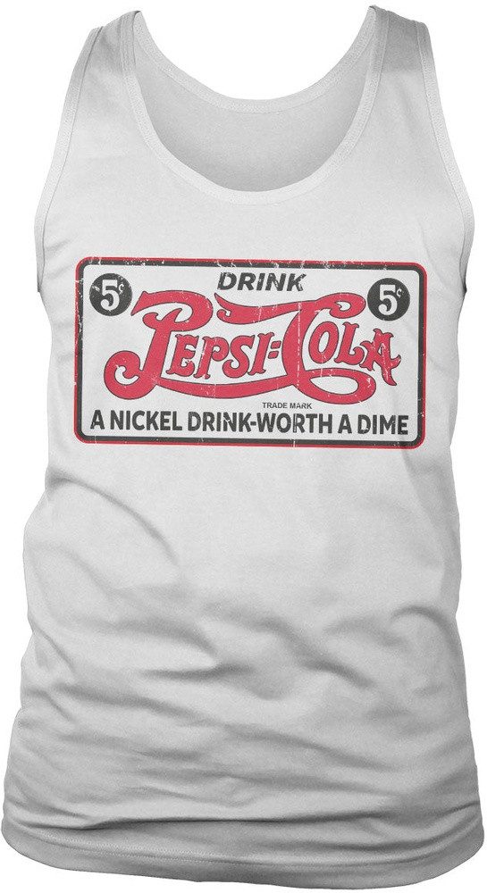 Pepsi Co T-Shirt Vintage Sign Tank Top