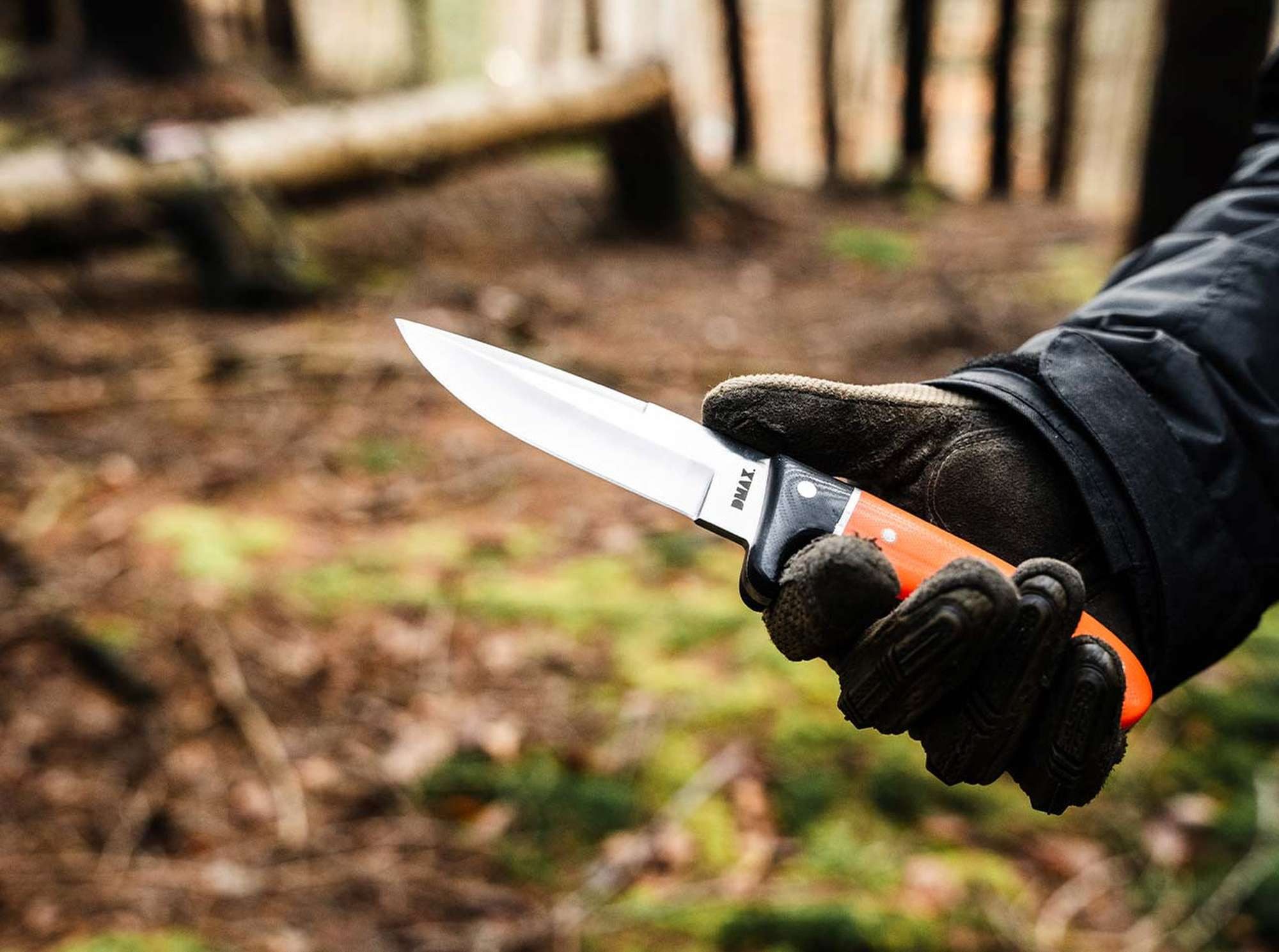 Böker Universalmesser DMAX Feststehendes Messer Elk Hunter Jagdmesser Lederscheide G10Griff
