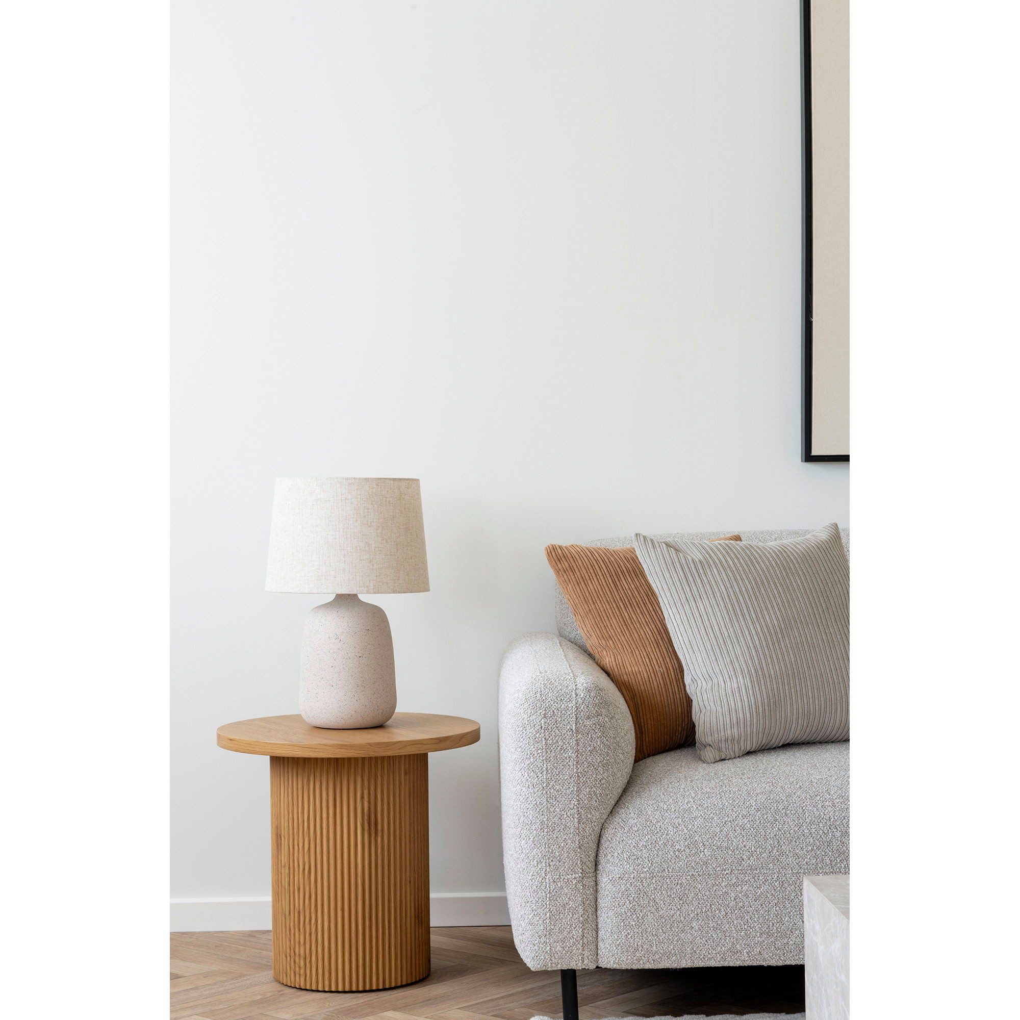 tinkaro Beistelltisch Boavista MDF, Dekorpapier Natur günstig online kaufen