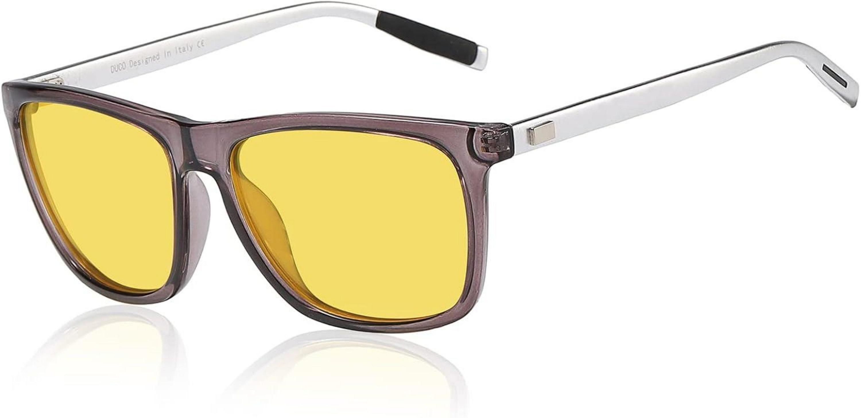 Sonnenbrille Nachtsichtbrille Autofahrer Polarisiert Gelb HD Nachtfahrbrille4093