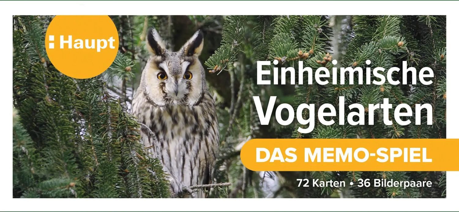 Haupt Spiel Einheimische Vogelarten - das Memo-Spiel