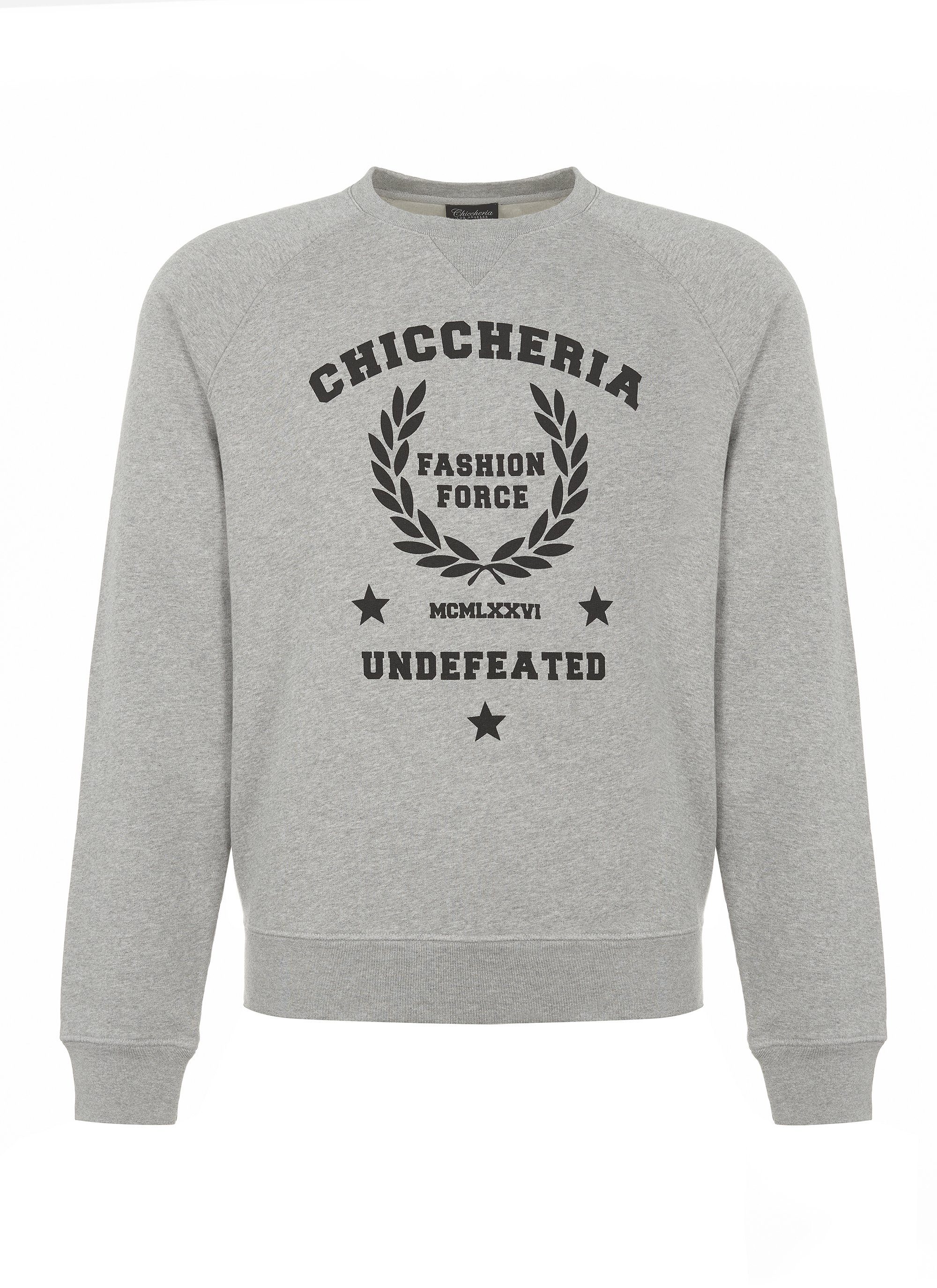 Chiccheria Brand Rundhalspullover Fashion Force