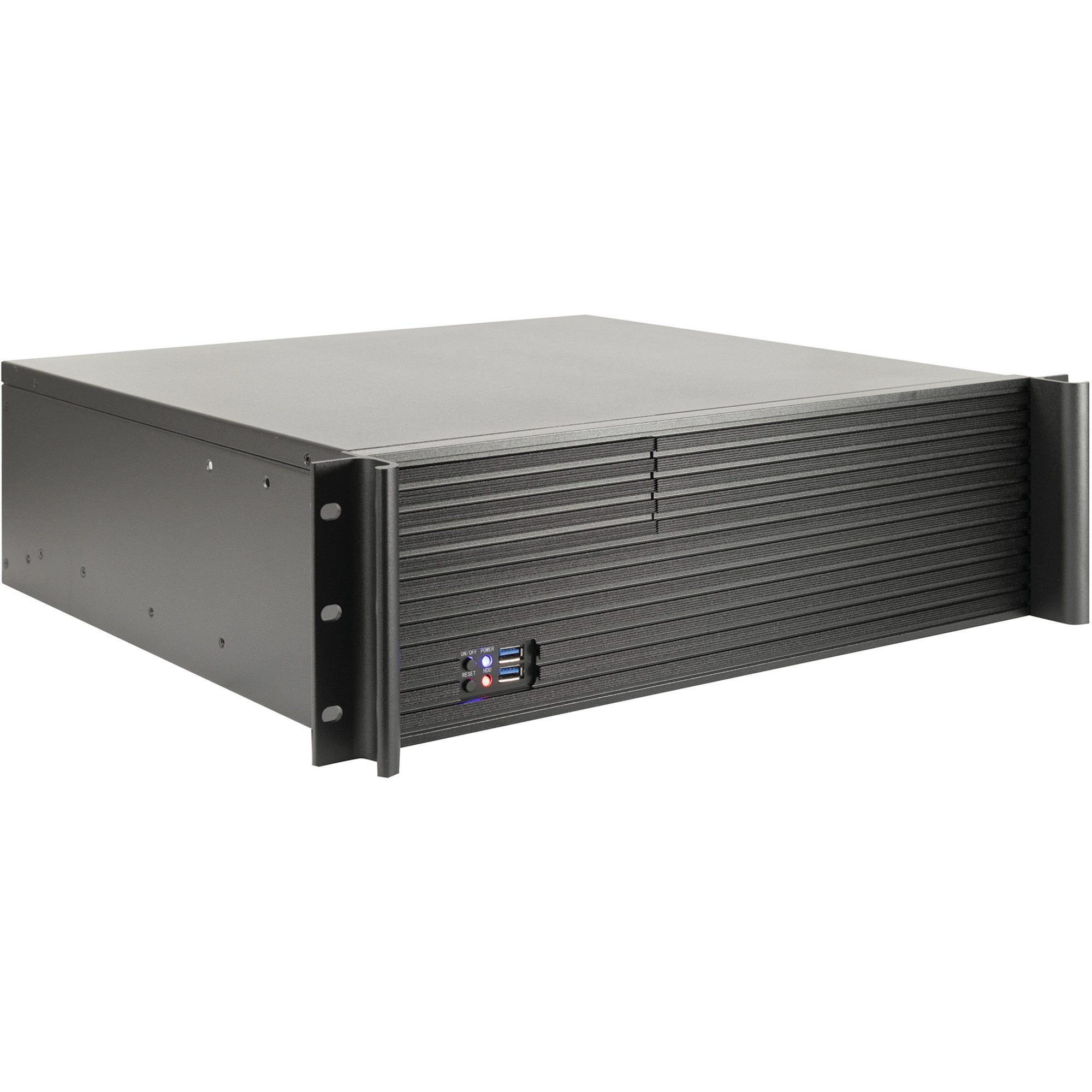PC-Gehäuse Inter-Tech IPC 3U-K-340L, Server-Gehäuse, (3