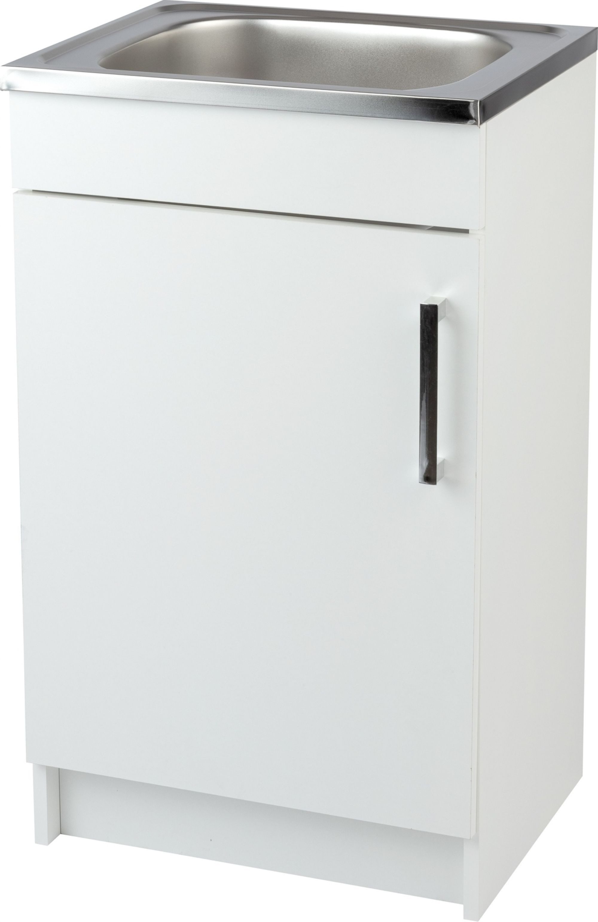 STAMAR Spülenschrank Küchenschrank 50cm Weiß Spüle günstig online kaufen