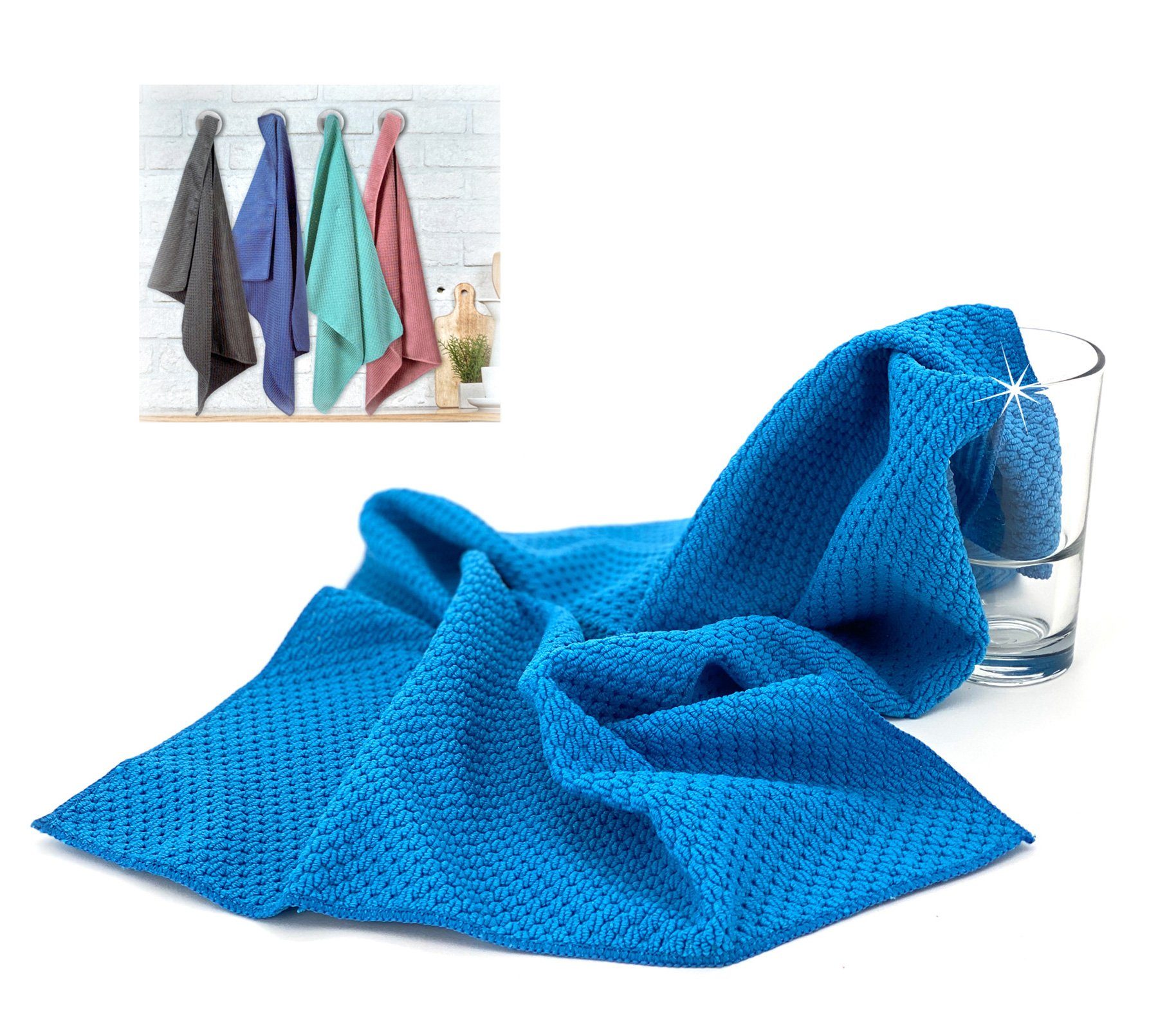 heimtexland Geschirrtuch Microfaser SENSATION Geschirrtücher Trockentücher, günstig online kaufen