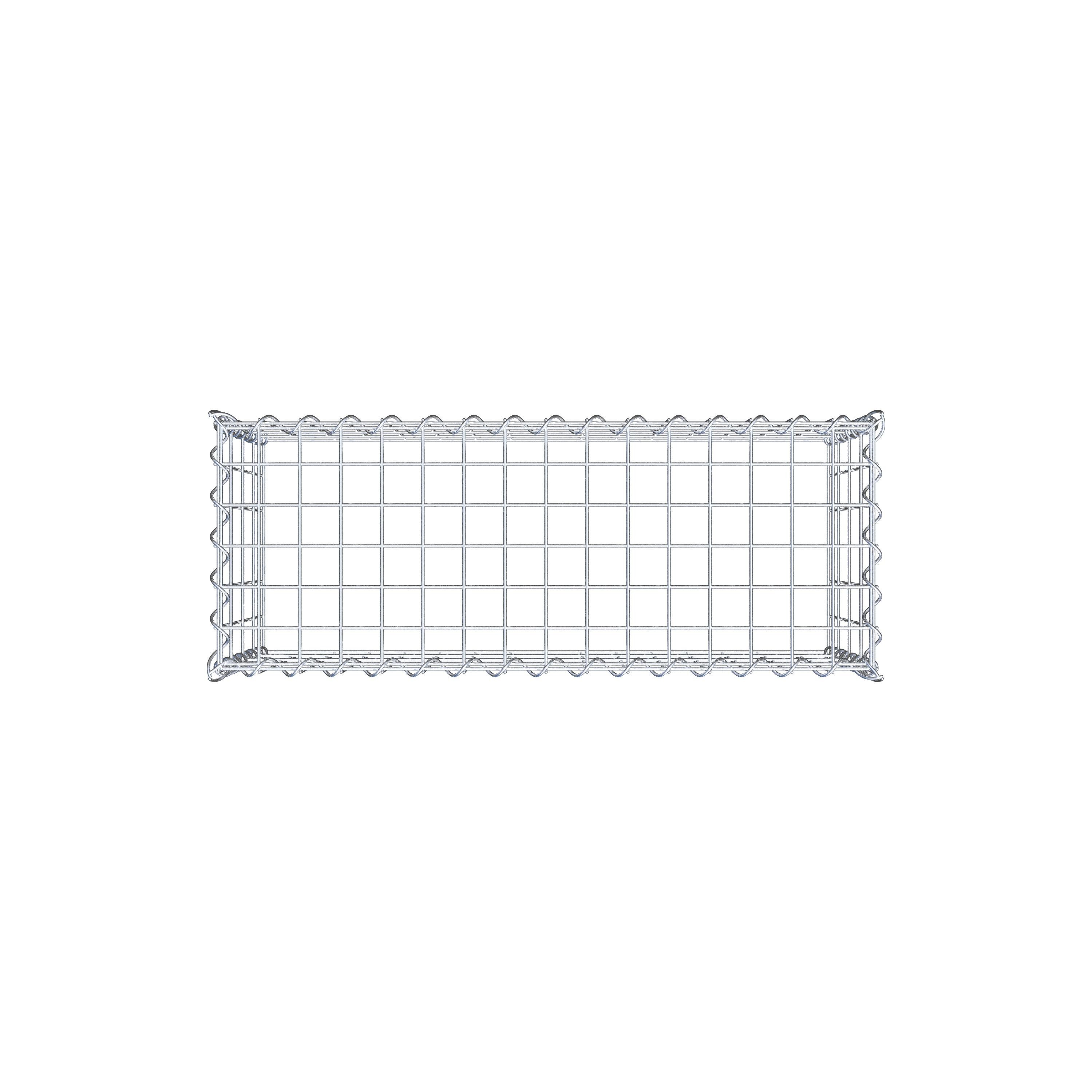 Thumbnail - Gabiona Gabionenzaun Anbaugabione Typ 3 80 cm x 40 cm x 30 cm (L x H x T), Maschenweite 5, (Anbaugabione Typ 3 80 cm x 4...