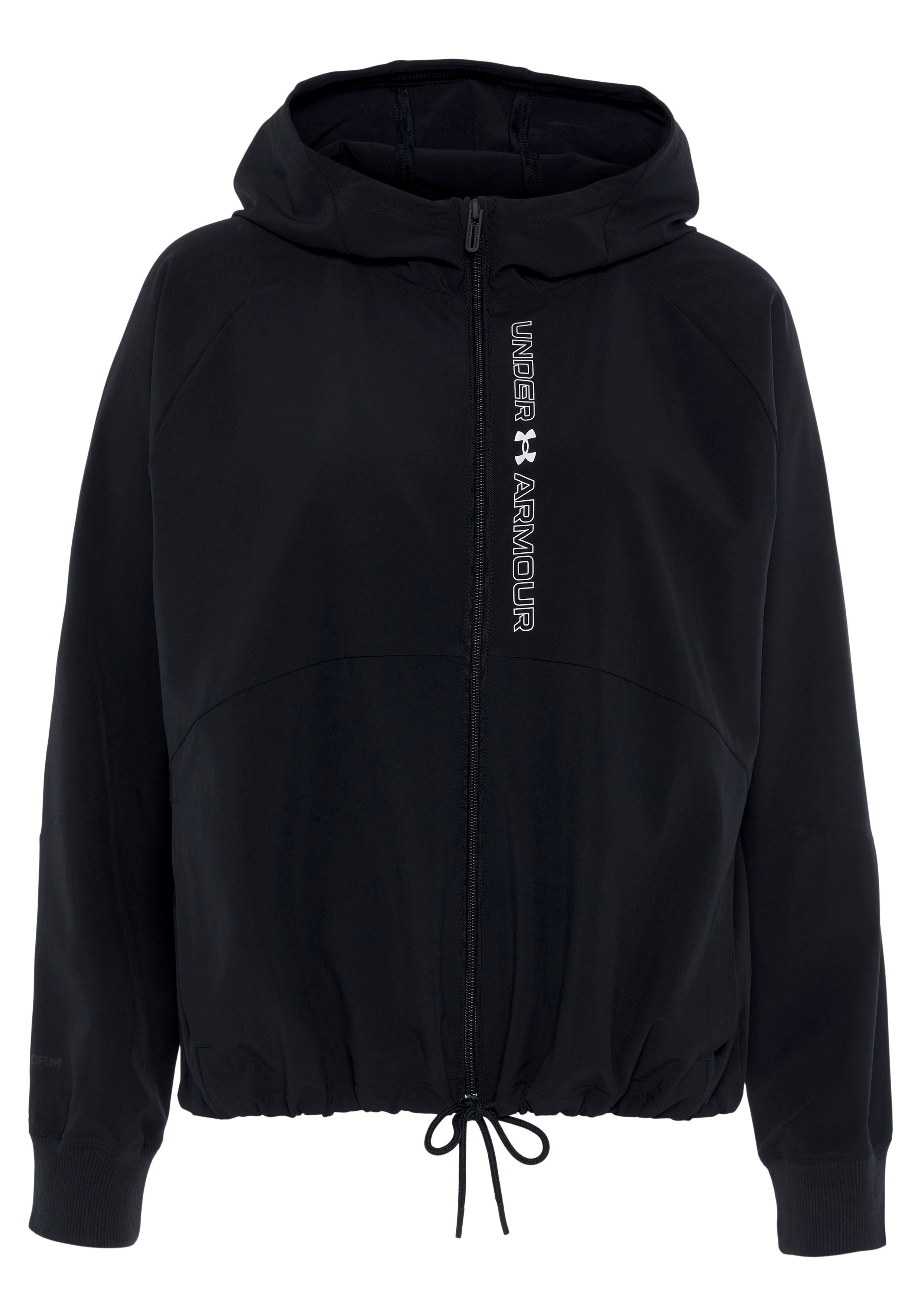 Under Armour® Windbreaker JACKET BLACK WOVEN FZ