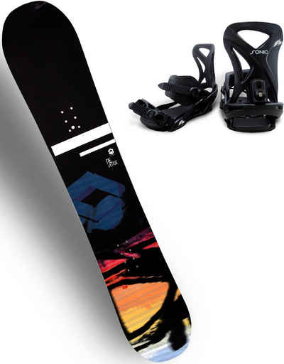 F2 Snowboard »FTWO Reverse 01 MAN Sunset 21/22« (Set)