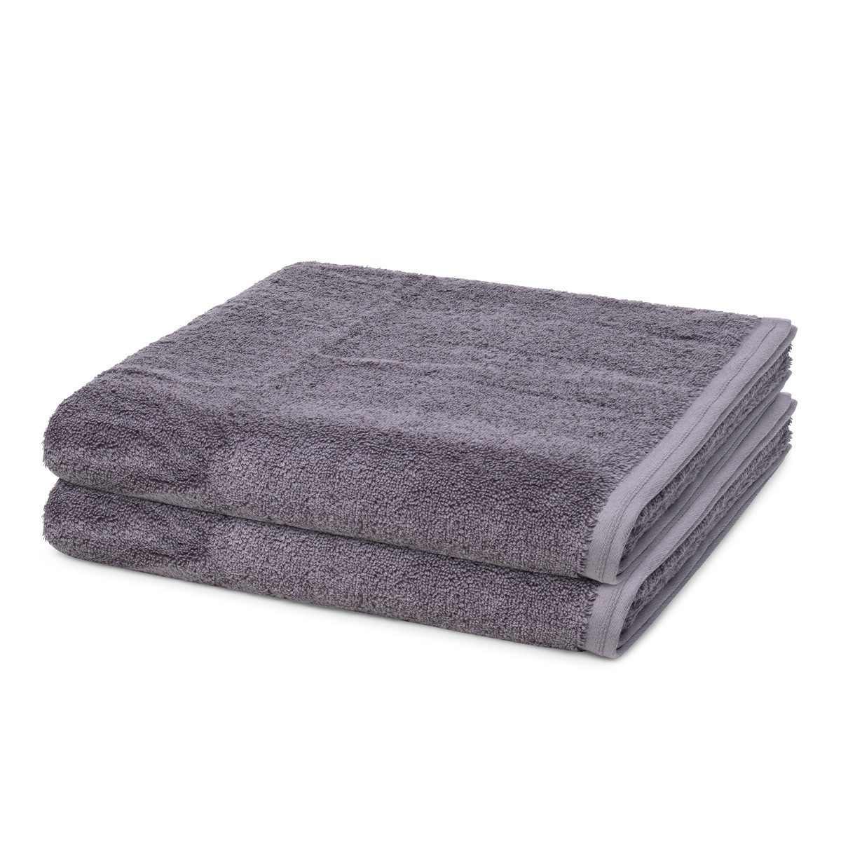 Vossen Handtuch Set Vegan Life, Frottee (Spar-Set, 2-St), 2 X Duschtuch im Set - Baumwolle - Saugstark