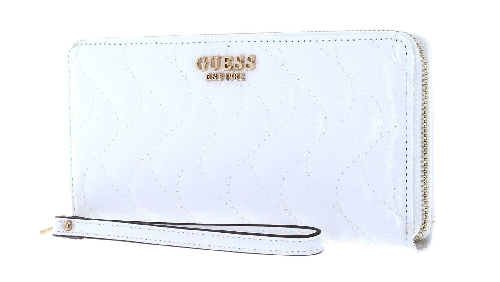 Guess Geldbörse Sasky SLG White