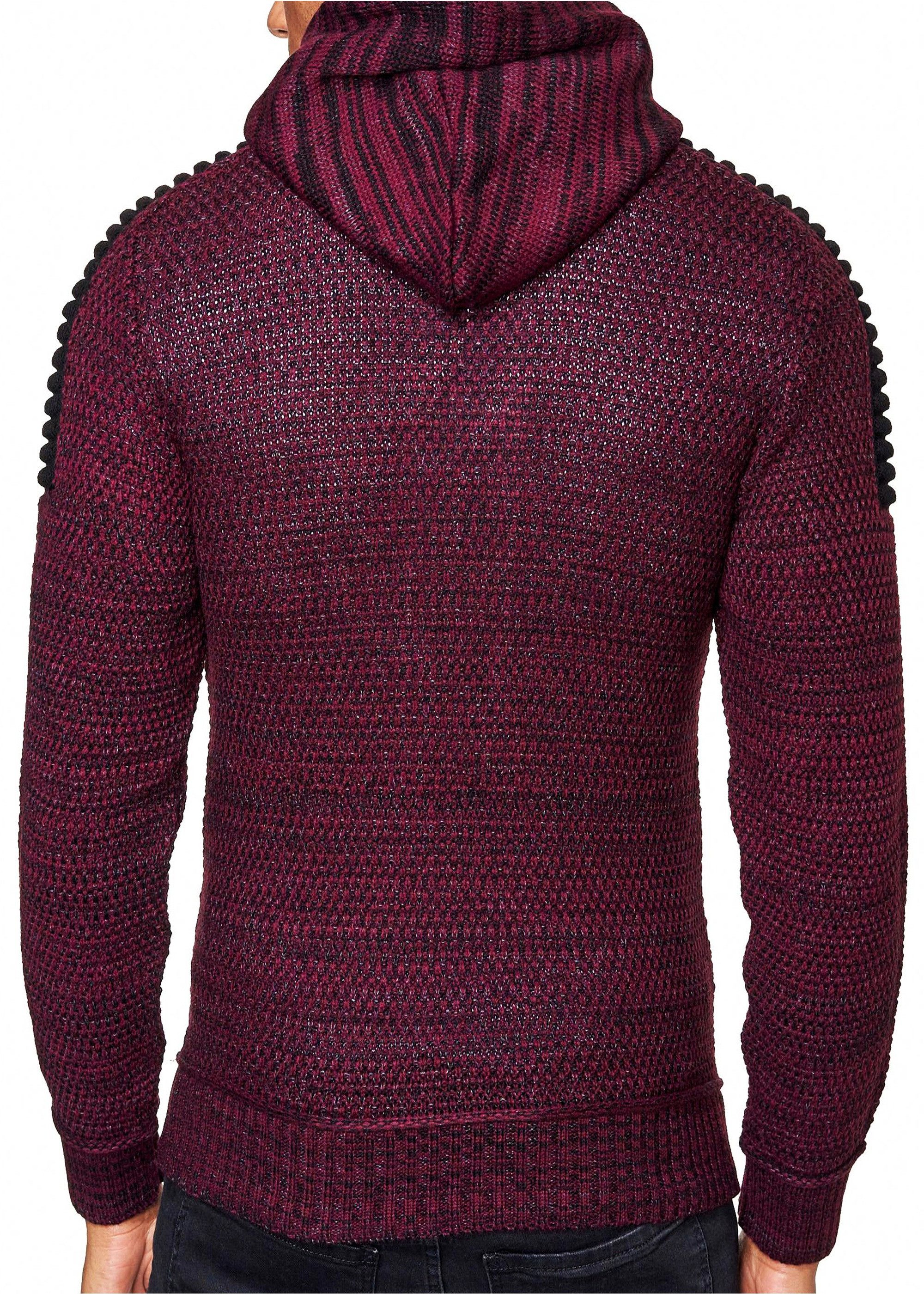 Rusty Neal Kapuzensweatshirt Knitwear mit praktischem Reißverschluss – Bild 2 von 5