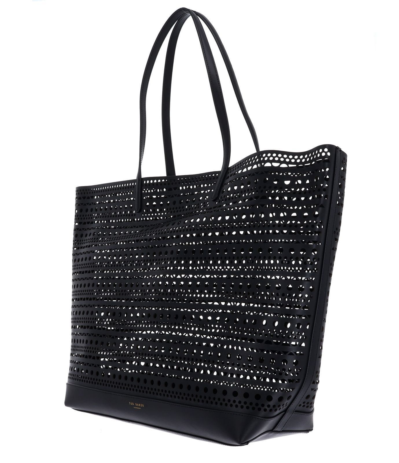 Ted Baker Schultertasche Laser Cut Oversized Tote Bag, aus echtem Ziegenleder