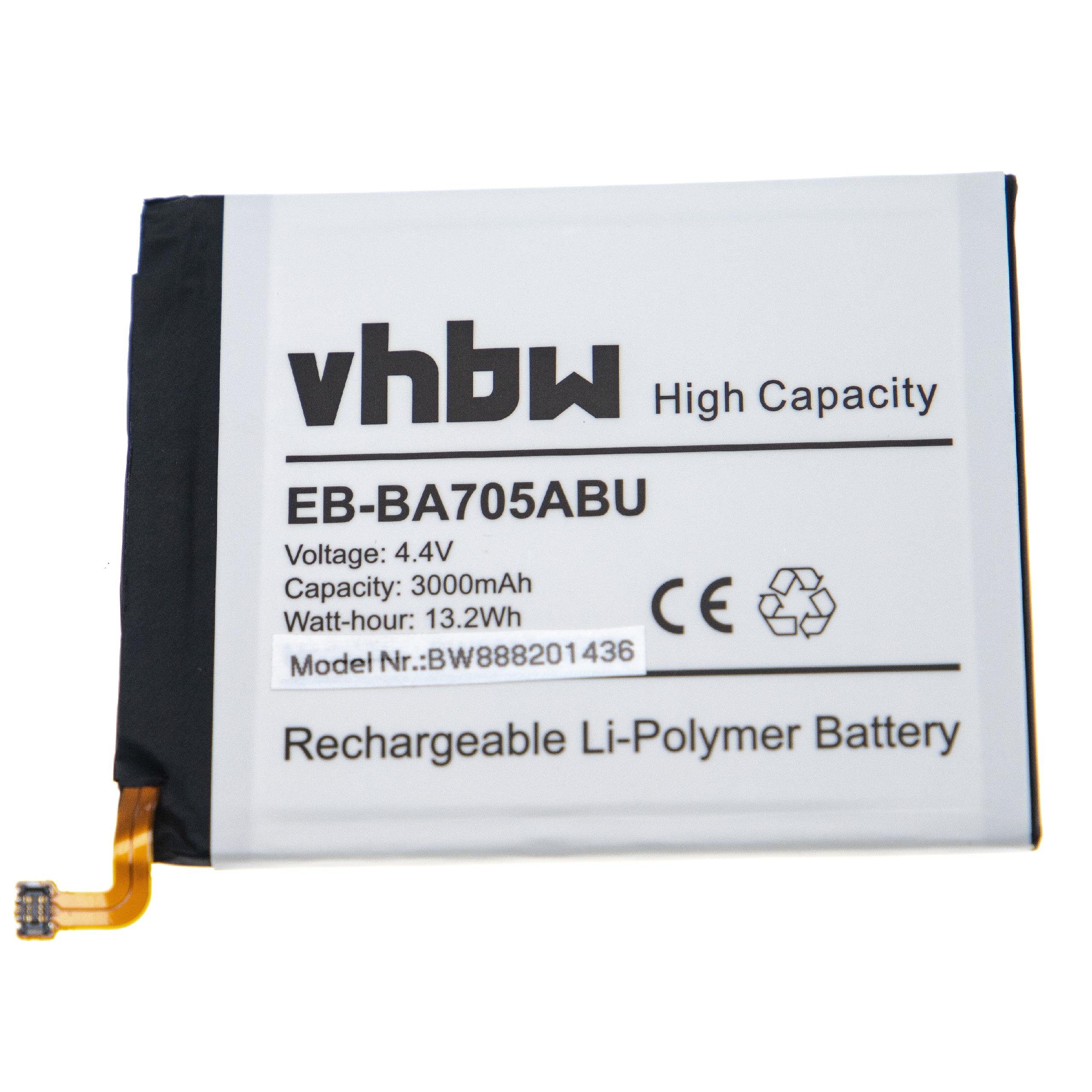 vhbw Ersatz für Samsung GH82-19746A, EB-BA705ABU für Smartphone-Akku Li-Polymer 3000 mAh (4,4 V)