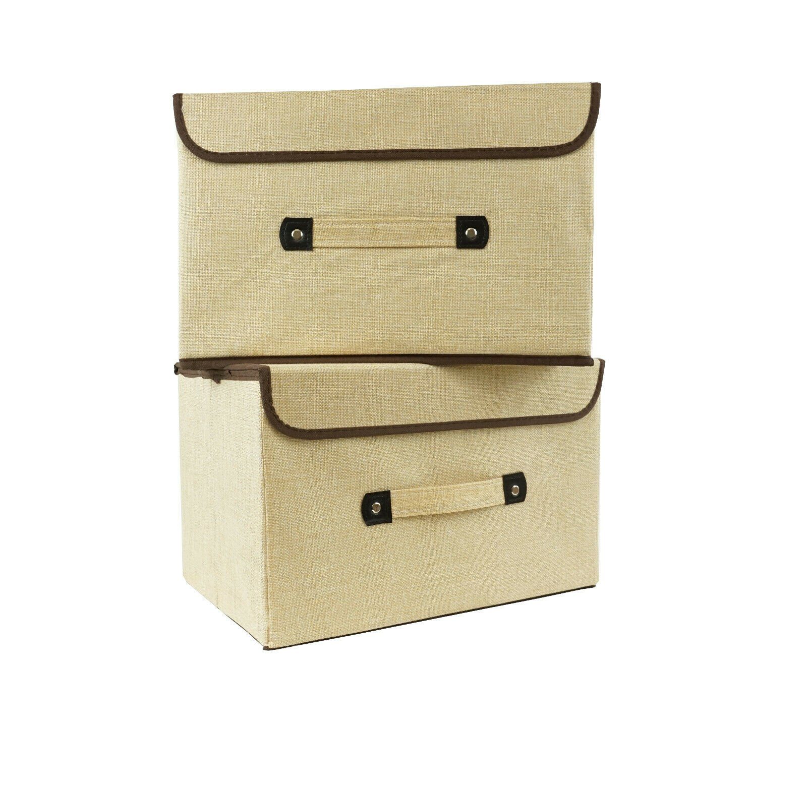 U.Uberlux Aufbewahrungsbox 3x Aufbewahrungsbox mit Deckel günstig online kaufen