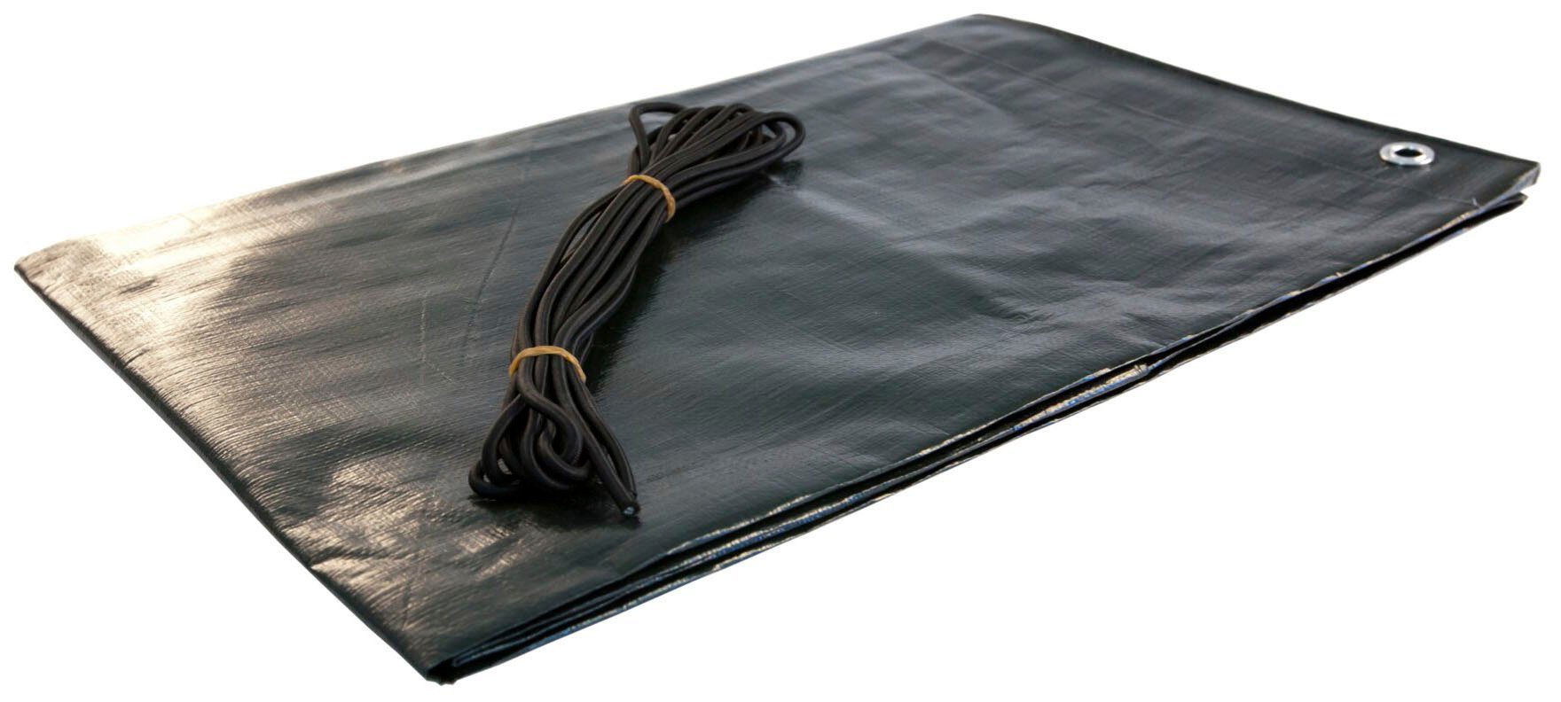 Windhager Sandkasten-Abdeckplane MEDIUM, 1,7x1,7 m, mit Kordel zur Befestigung