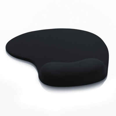 CSL Mauspad, ergonomische Handgelenkauflage, Office Komfort Gel Mousepad