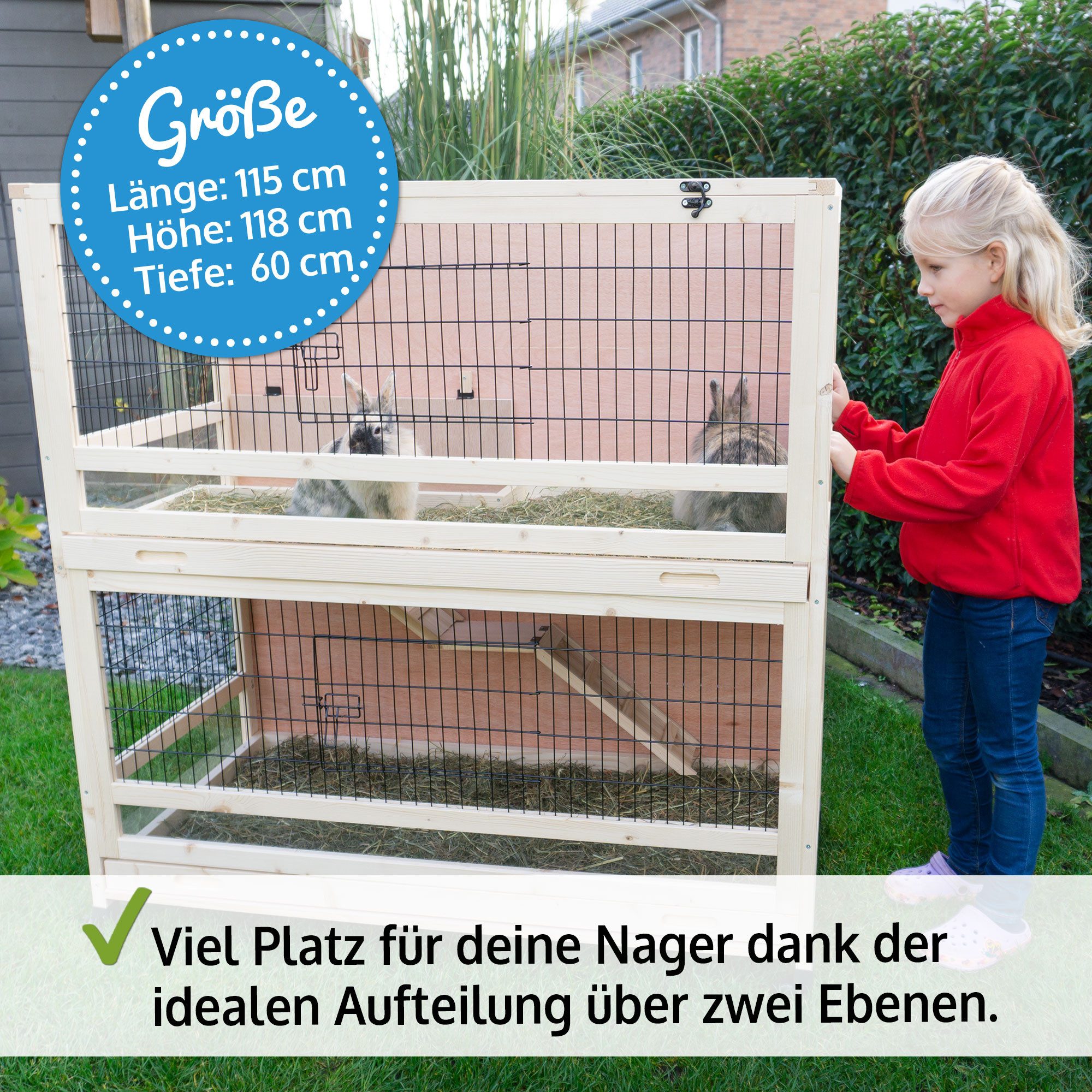 Zooprinz Kleintierstall Knuffel auf Rollen mit günstig online kaufen